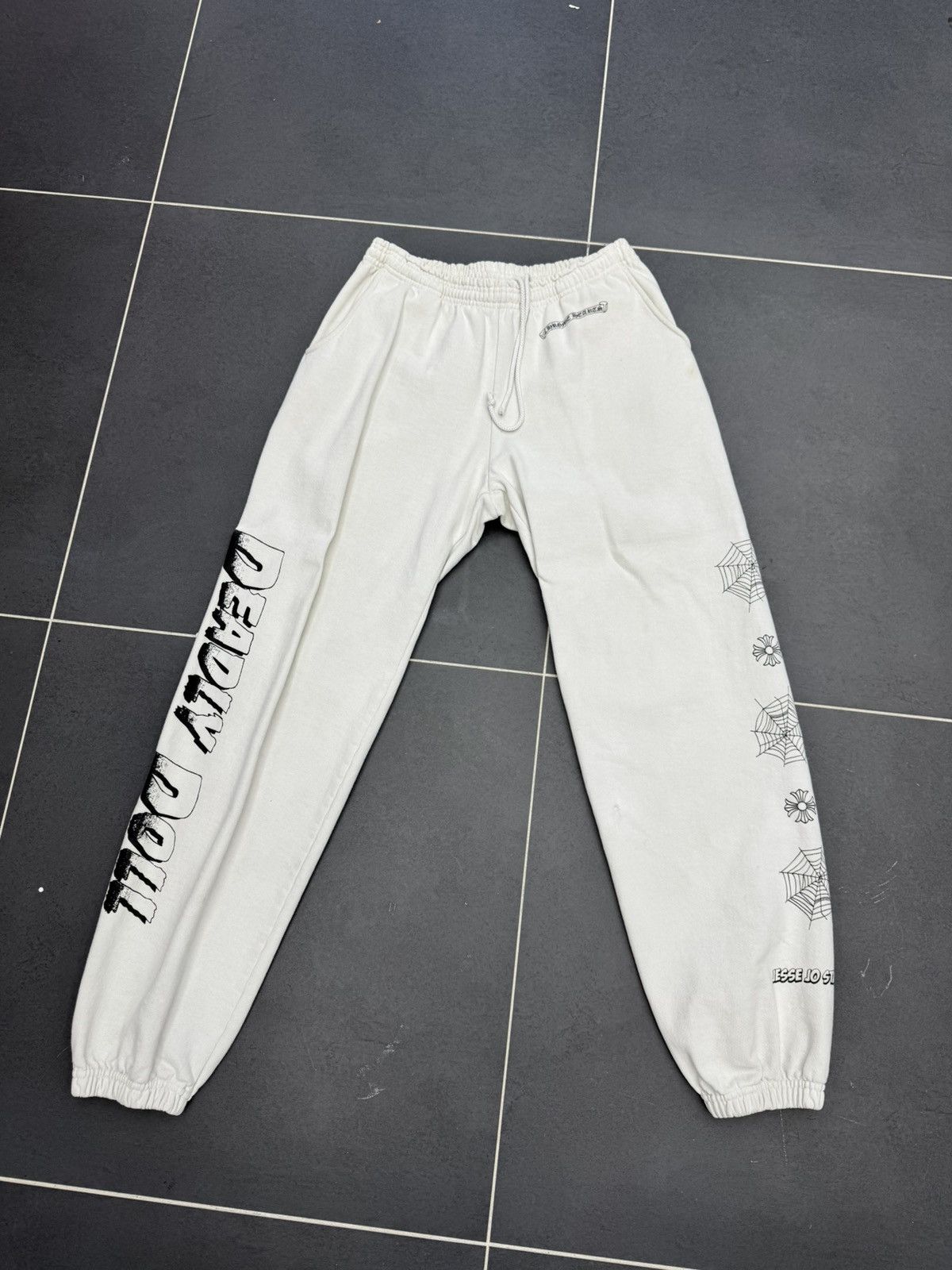 Chrome Hearts Chrome hearts deadly doll sweats Size US 34 / EU 50 - 1 Thumbnail