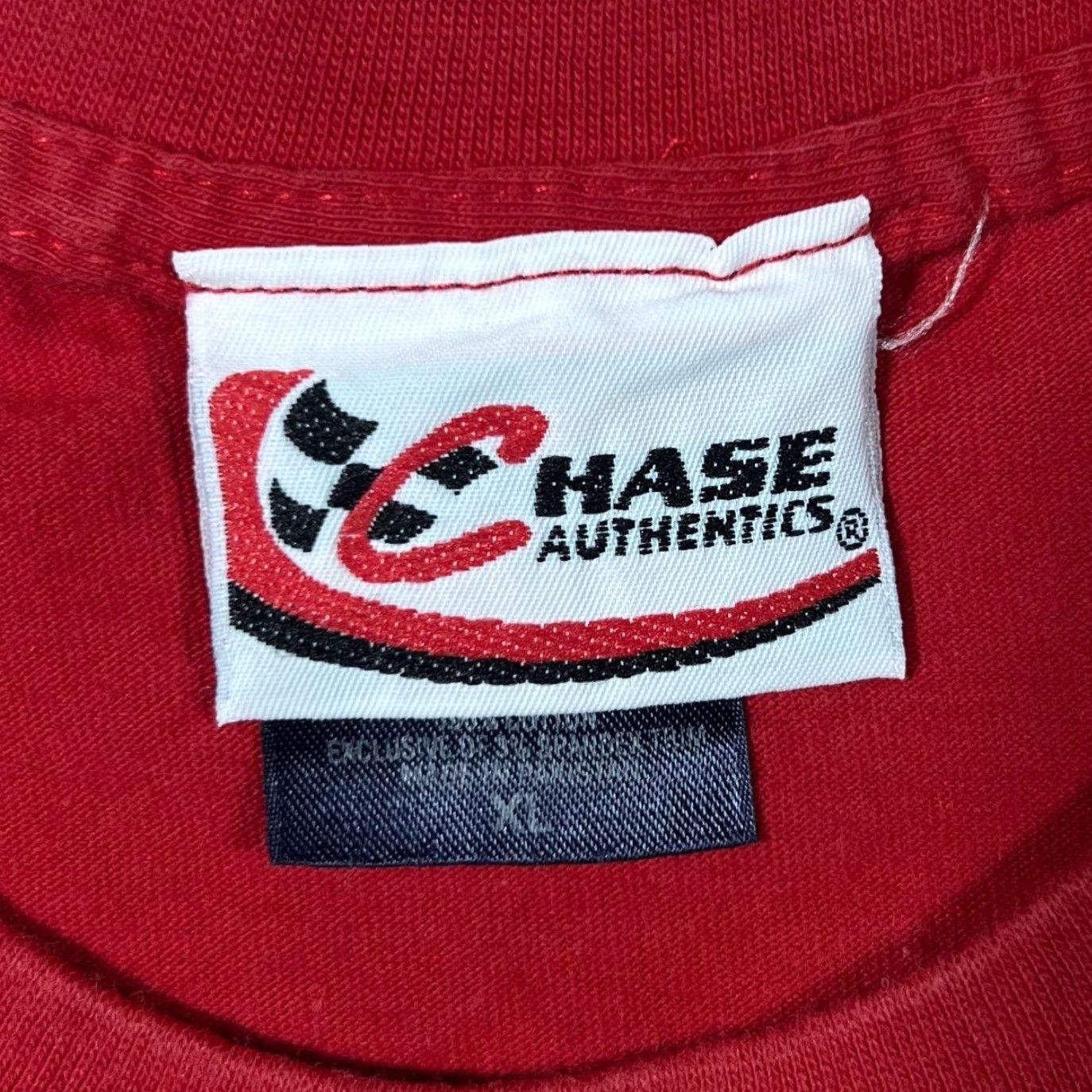 Chase Authentics VINTAGE Chase Authentics Carl Edwards Nascar Racing Graphic Red T-Shirt XL Adult Mens Short Sleeve Cotton Shirt Size US XL / EU 56 / 4 - 3 Thumbnail