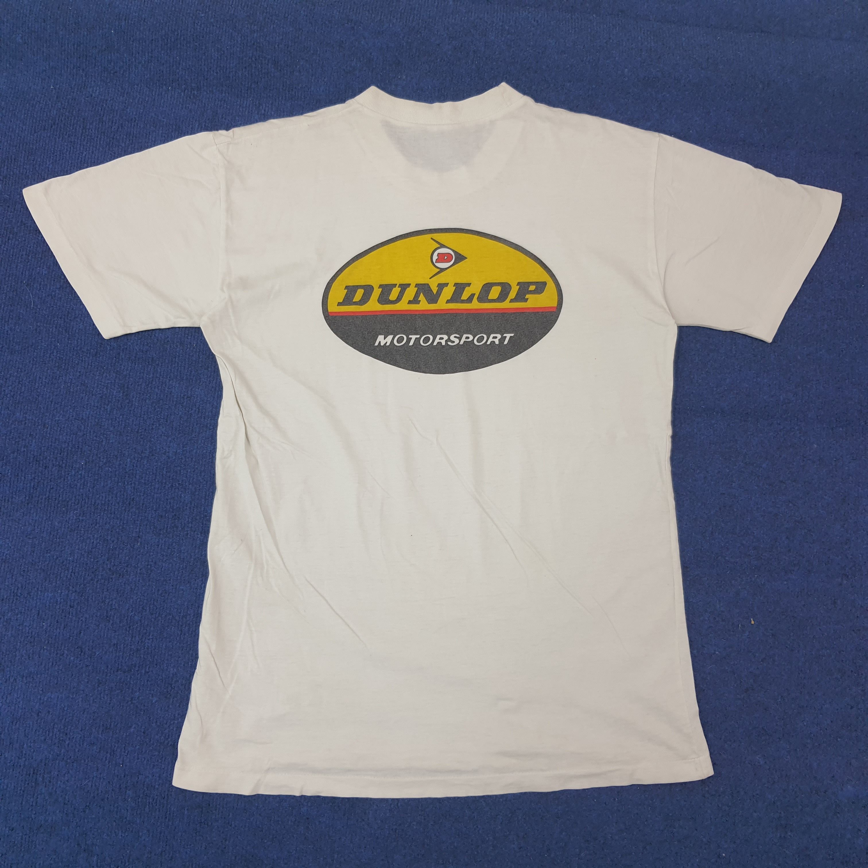 Vintage DUNLOP Motorsports Single Stitch Tshirt C249N48