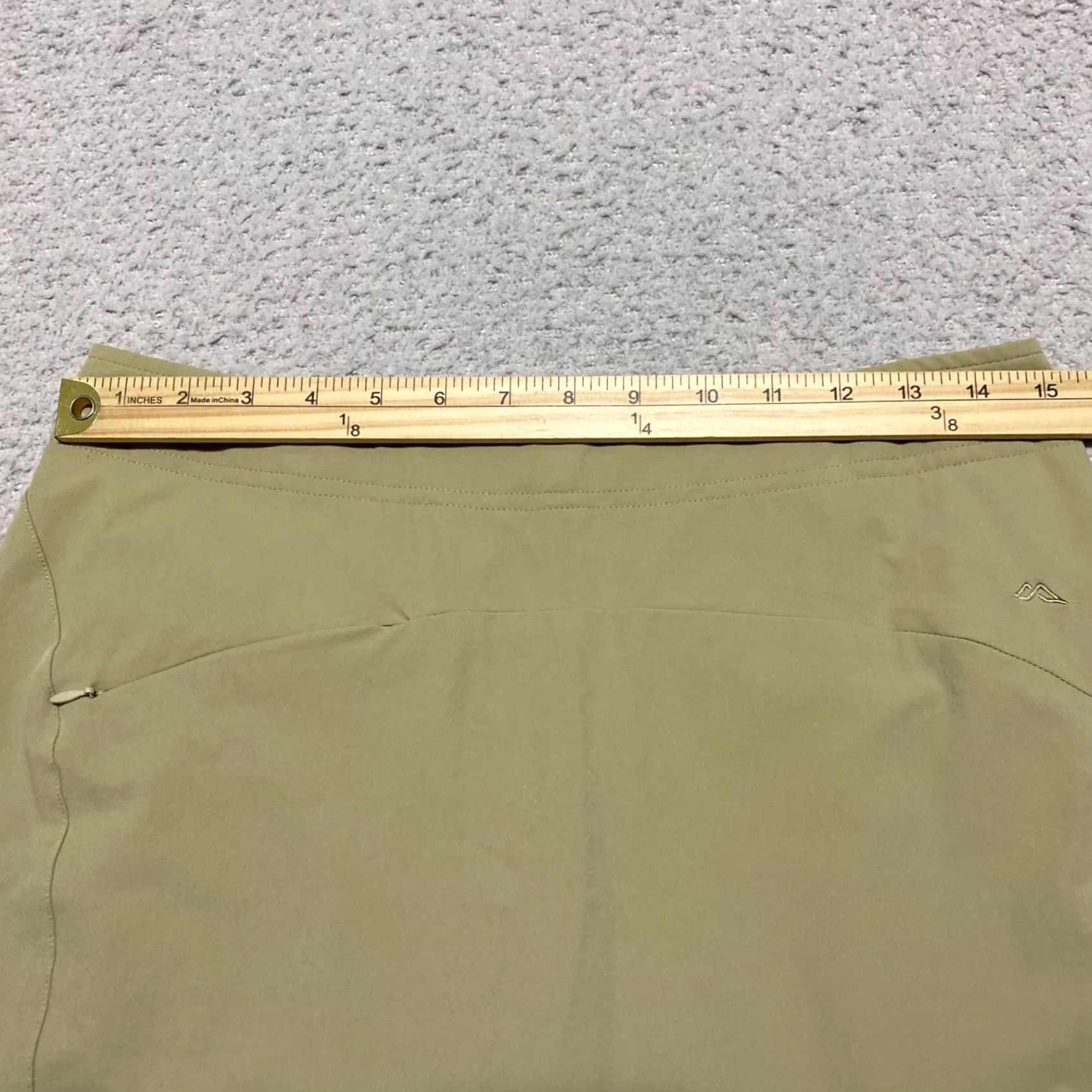 Kathmandu Kathmandu Skort Women's Beige Mini Pockets Outdoor Nylon Spandex 10 Casual Travel Summer Spring Autumn Size 32" / US 10 / IT 46 - 7 Thumbnail
