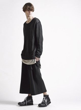 The Viridi-anne Drop Crotch Wide Cropped Pants Size US 28 / EU 44 - 3 Thumbnail