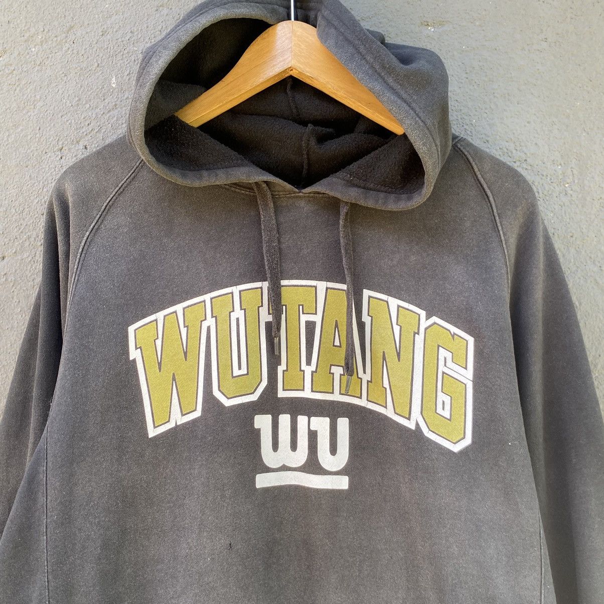 Wu-Tang Clan 💥SICK💥 THRASHED FADED Vintage Y2K Wutang ERD GRUNGE HOODIE Size US L / EU 52-54 / 3 - 2 Thumbnail