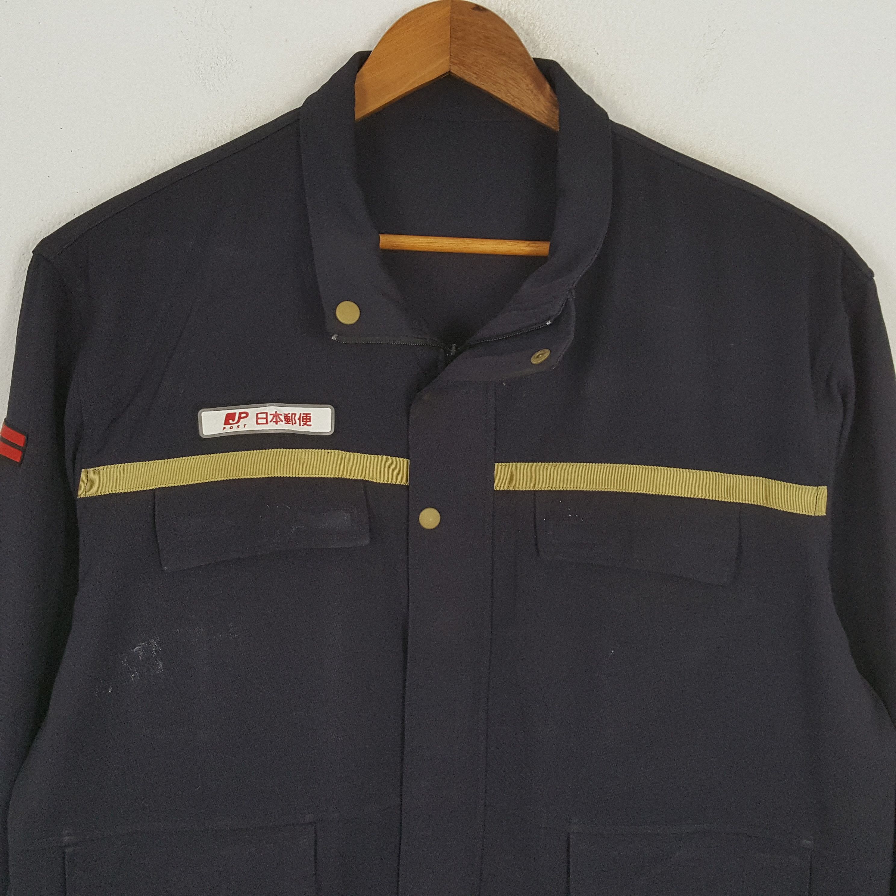 Japanese Brand × Vintage Vintage JAPAN POST SERVICE Japanese Uniform Working Jacket Size US XL / EU 56 / 4 - 4 Thumbnail