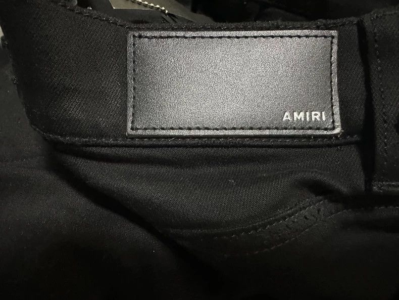 Amiri Amiri Black Destroyed Jeans Size US 31 - 6 Thumbnail