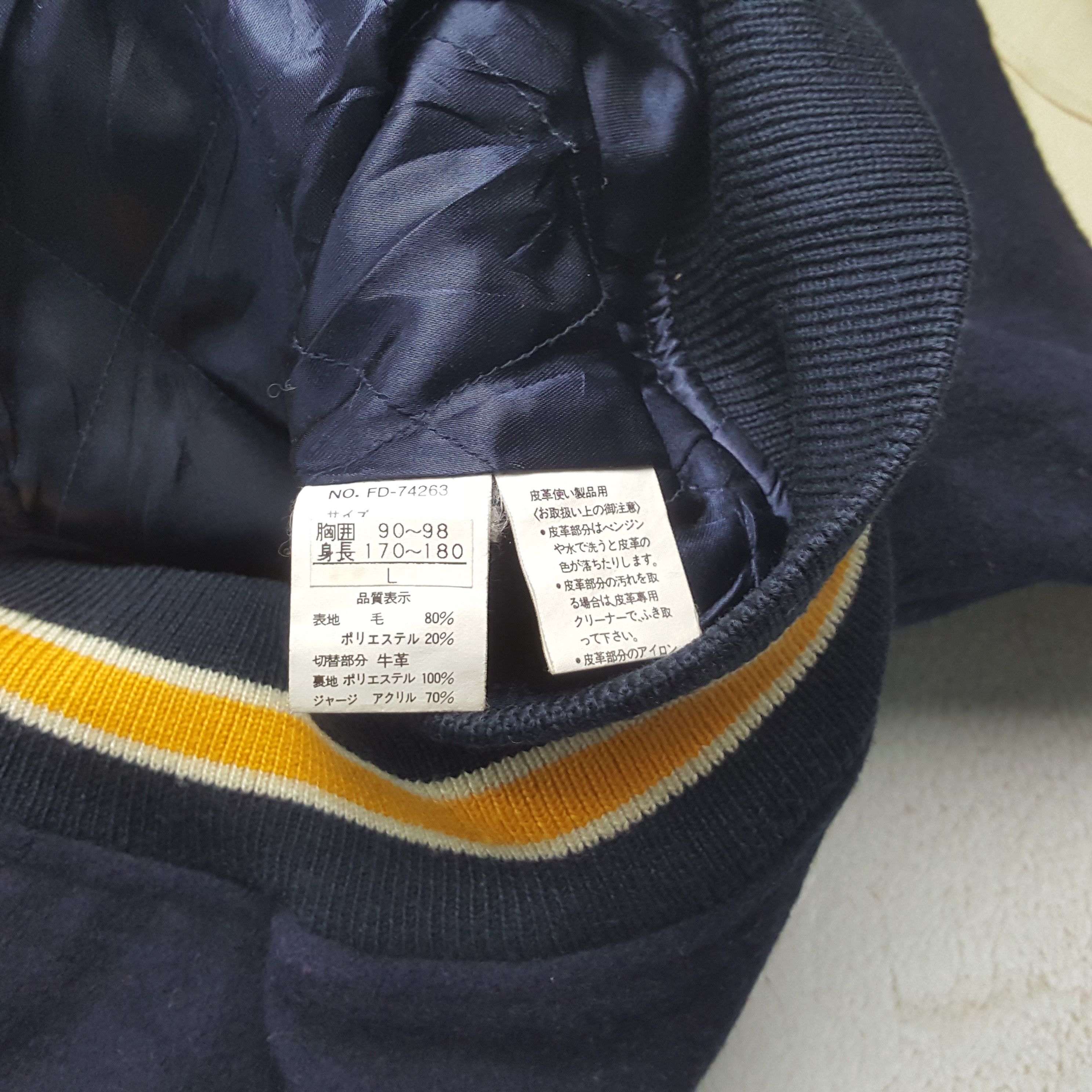 Vintage FIRST DOWN Exploration USA Varsity Jacket C291N34 Size US XL / EU 56 / 4 - 10 Thumbnail