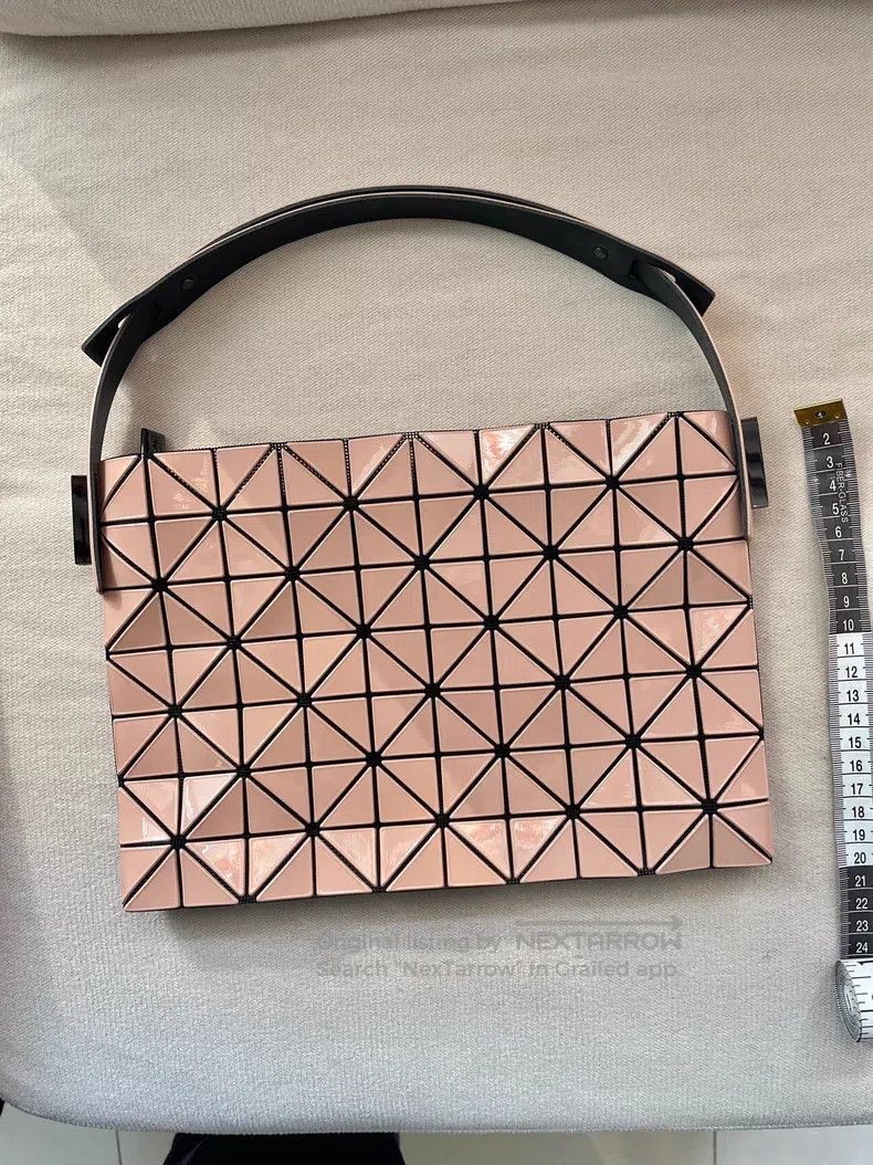Issey Miyake Issey Miyake Milk Tea Color Handbag Size ONE SIZE - 2 Thumbnail