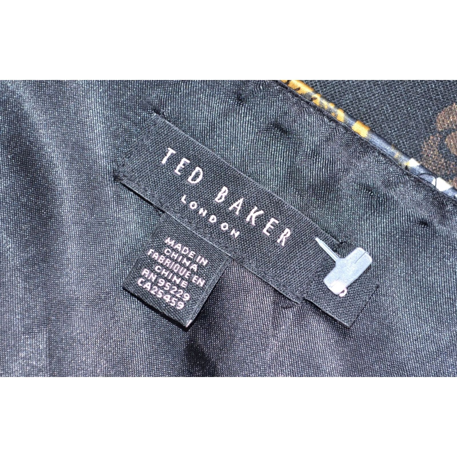 Ted Baker Ted Baker London Womens Lace Silk/Cotton Lined Dress size 3 Size XS / US 0-2 / IT 36-38 - 5 Thumbnail