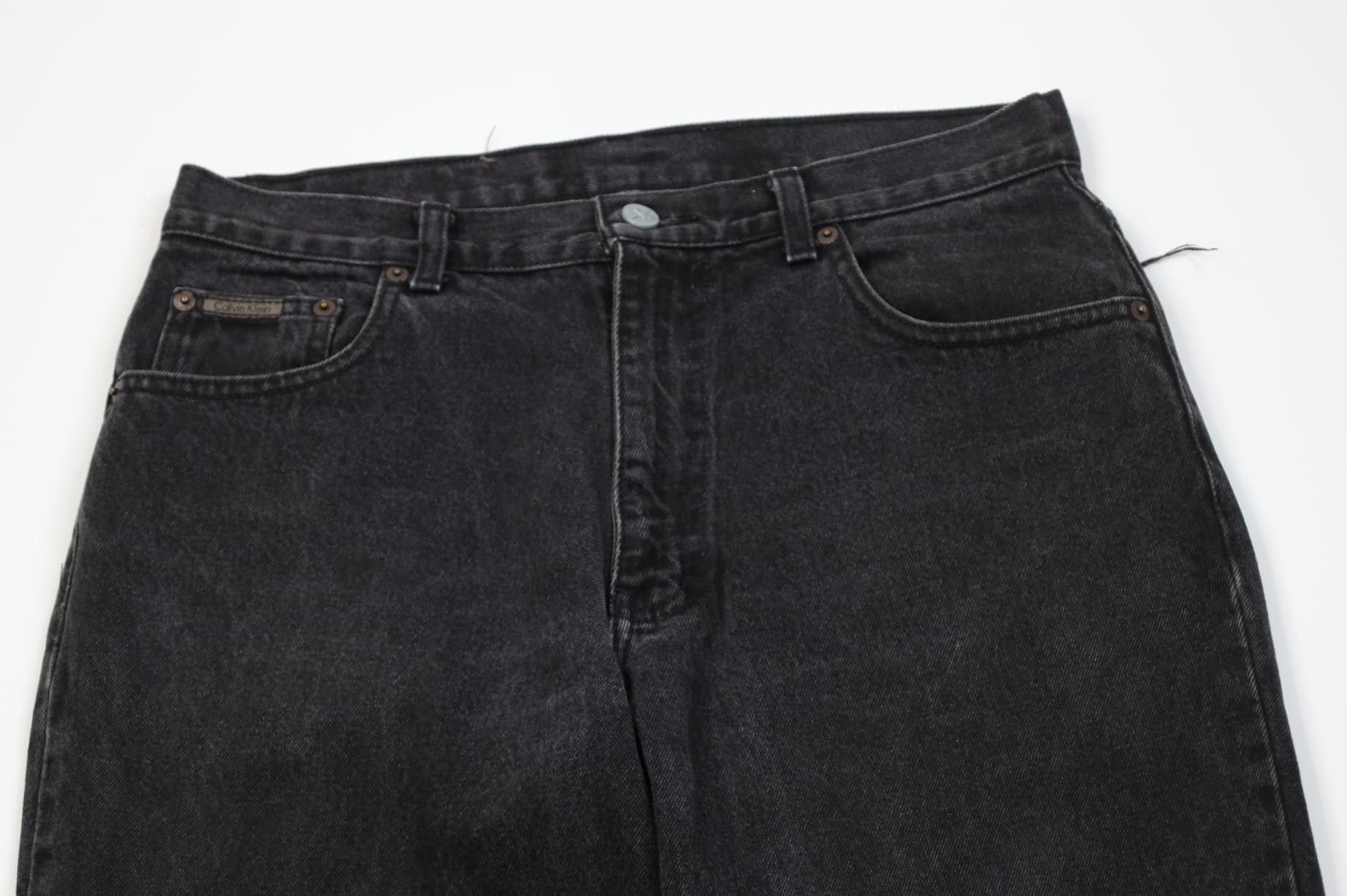 Calvin Klein Vintage 90s Calvin Klein Easy Fit Straight Leg Jeans USA Size US 32 / EU 48 - 2 Thumbnail