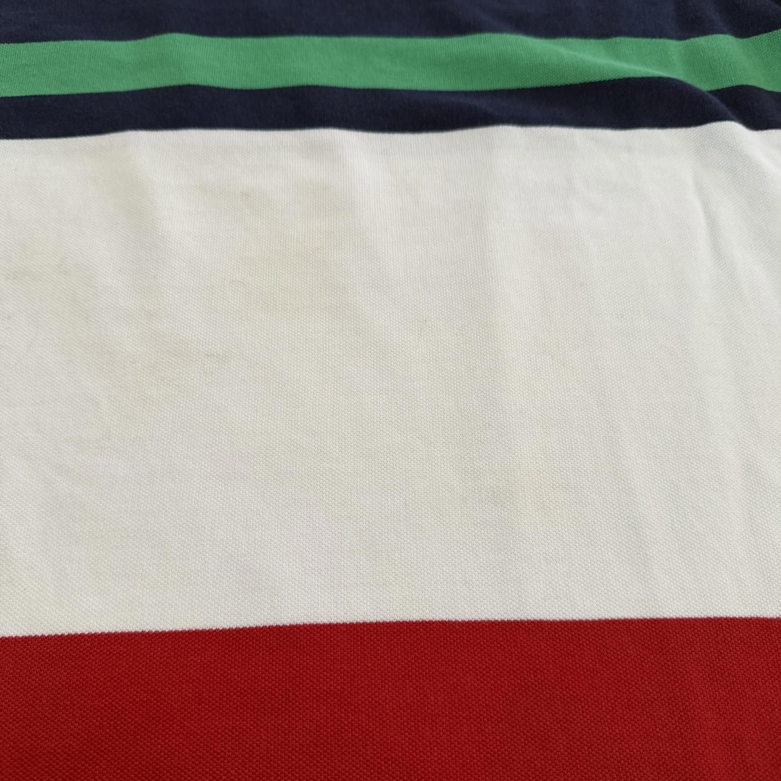 Polo Ralph Lauren Polo Ralph Lauren Yacht Club Big Pony 3 Striped Polo Preppy Size US XL / EU 56 / 4 - 5 Thumbnail