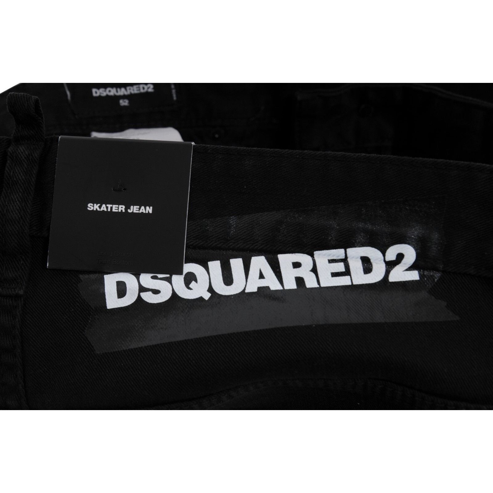 Dsquared2 Skater Jean US 33-34 IT 52 Black Size US 33 - 9 Thumbnail