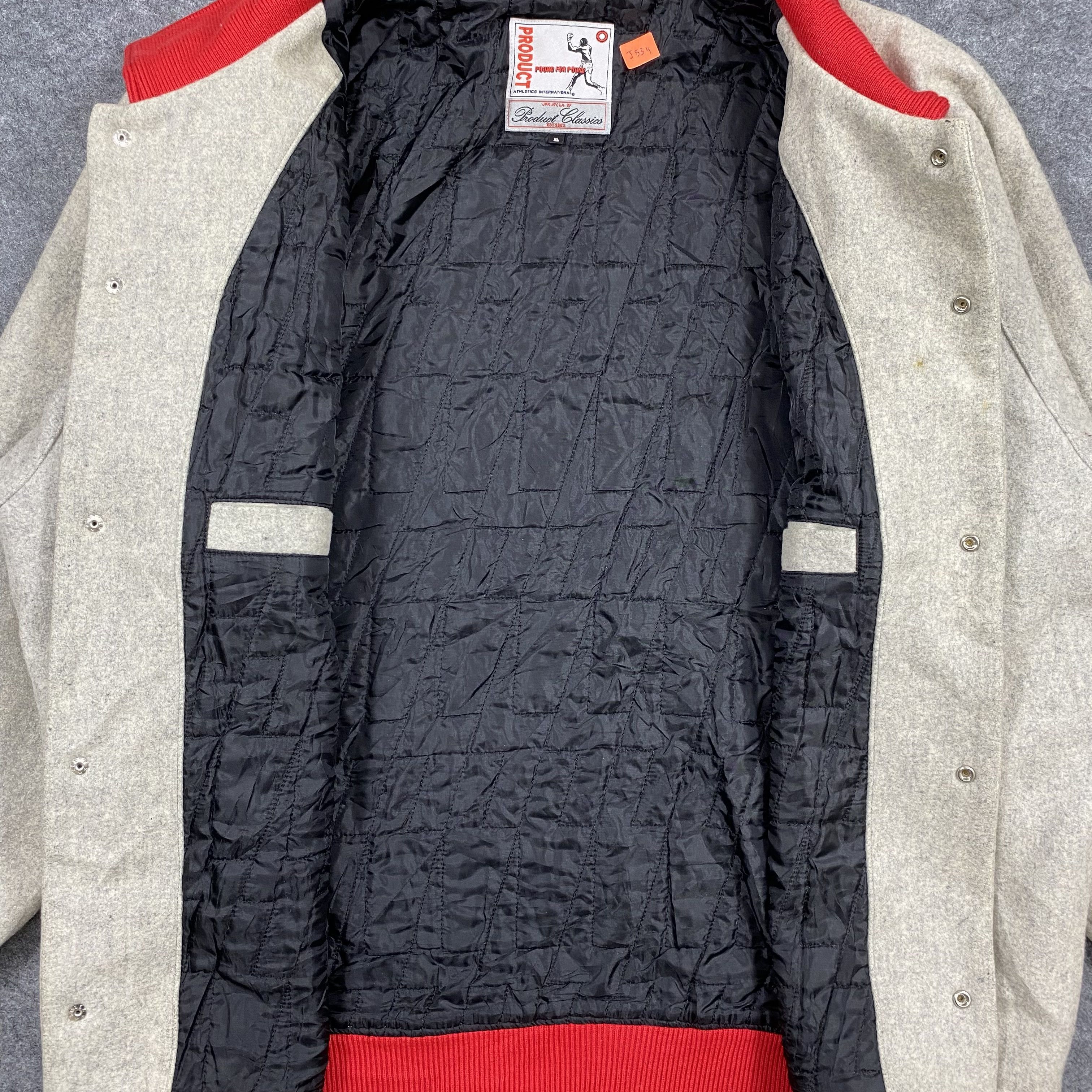 Japanese Brand VTG Product Classics Japan "Pound for Pound Wool Varsity Size US XL / EU 56 / 4 - 3 Thumbnail