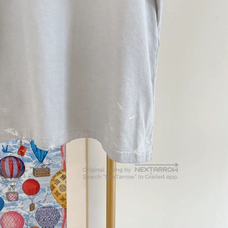 Balenciaga Balenciaga Vintage Distressed Printed T-Shirt Size US S / EU 44-46 / 1 - 4 Thumbnail