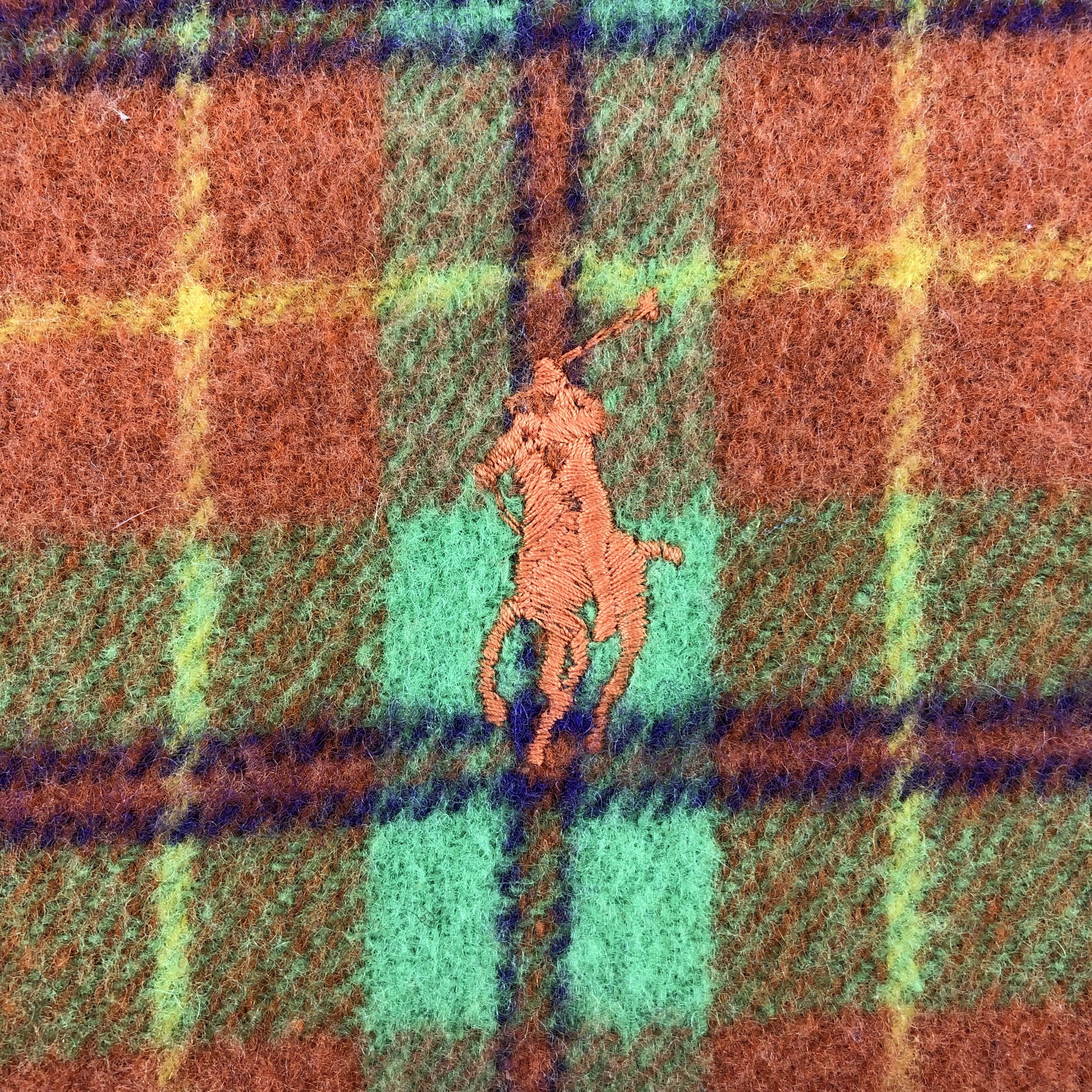 Polo Ralph Lauren Vintage Polo Ralph Lauren Scarf - WW3294 Size ONE SIZE - 4 Thumbnail