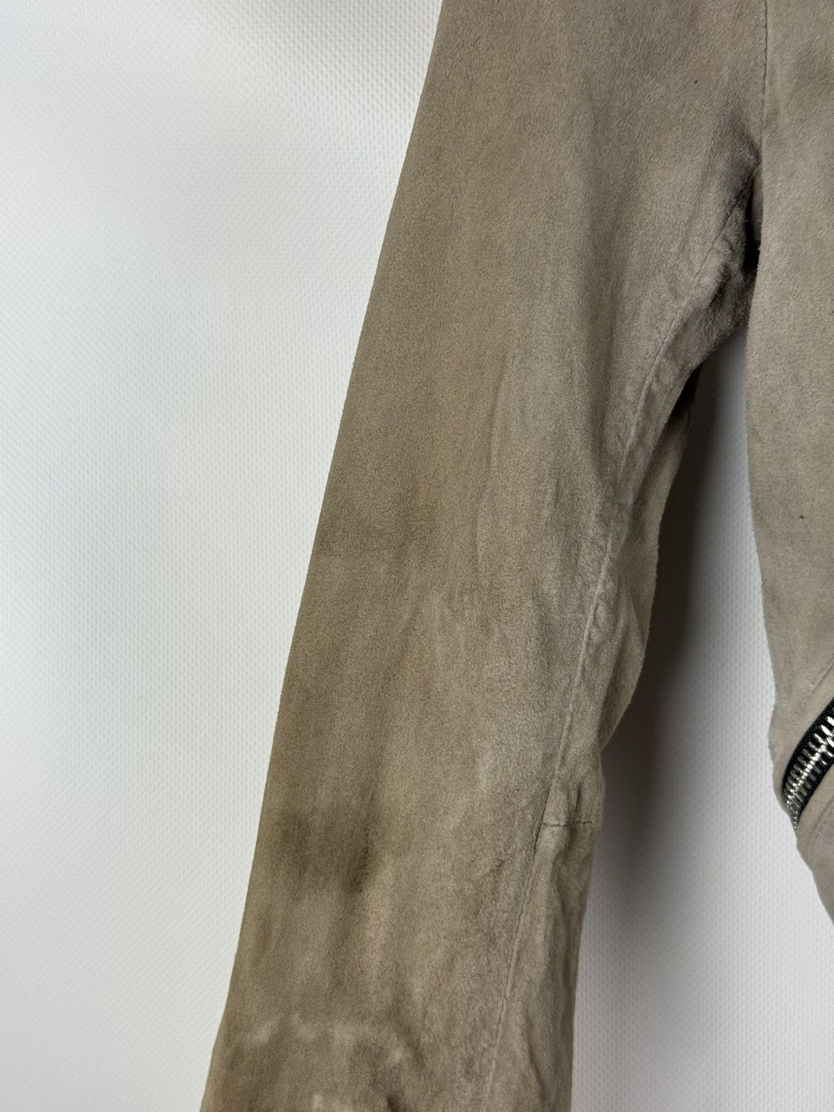 Allsaints Allsaints Suede Balfern Biker Ladies Belted Jacket Size XS / US 0-2 / IT 36-38 - 10 Thumbnail