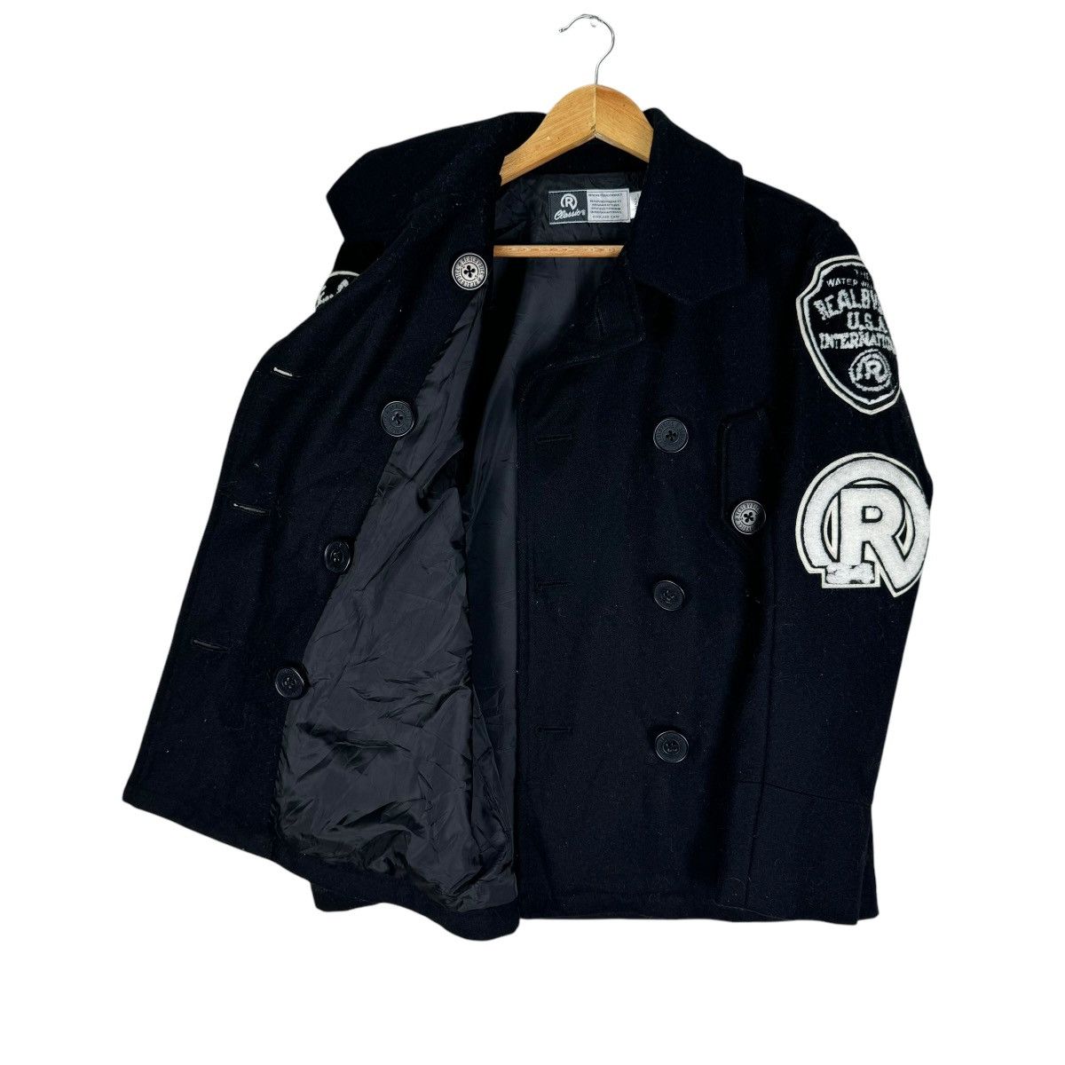 Designer × Japanese Brand ❄️REAL BVOICE JAPAN PEA COAT JACKET Size S / US 4 / IT 40 - 8 Thumbnail