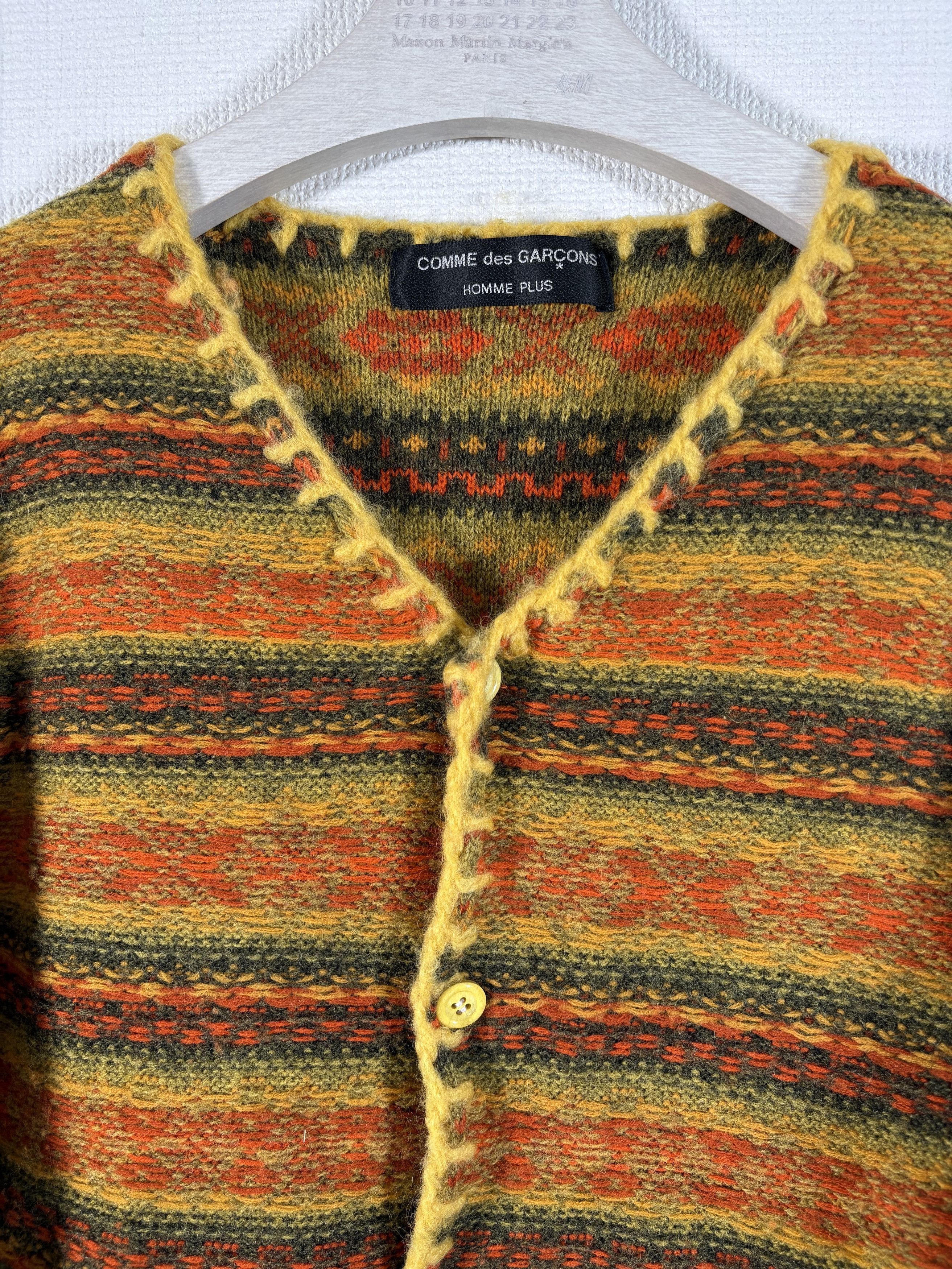 Comme des Garcons AD1999 "INSIDE-OUT" Archive CDG HOMME PLUS Cardigan Size US S / EU 44-46 / 1 - 2 Thumbnail