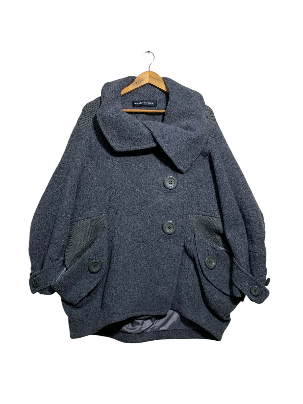 Issey Miyake 🔥MERCIBEUCOUP ISSEY MIYAKE JACKETS GREY Size XL / US 12-14 / IT 48-50 - 2 Thumbnail