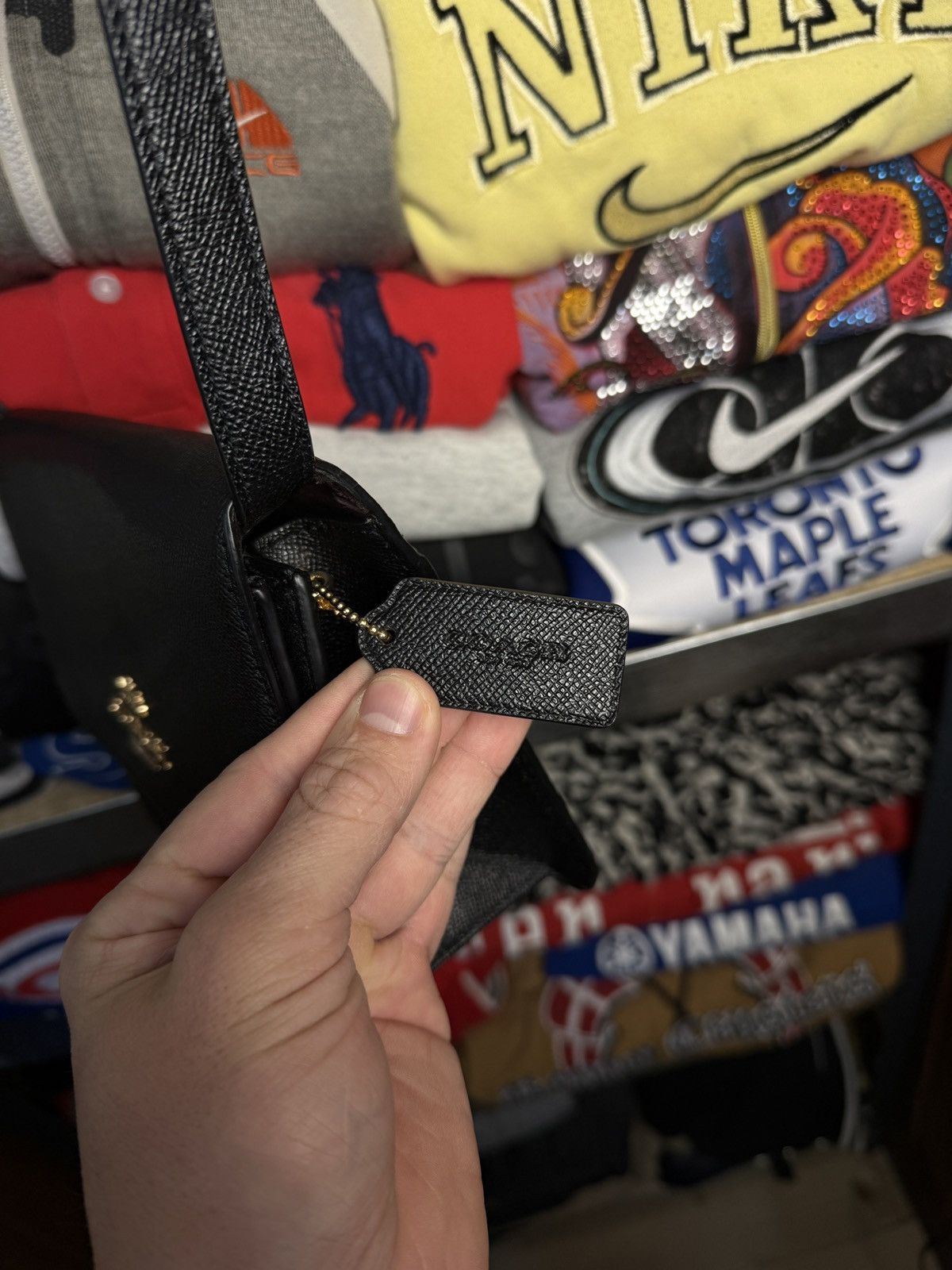 Coach Coach Bag Black Leather Y2K Size ONE SIZE - 6 Thumbnail
