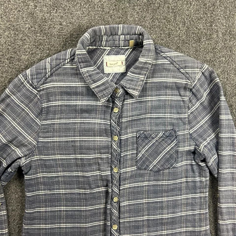 Other True Grit Flannel Shirt Womens Medium Plaid Pocket Adults Size M / US 6-8 / IT 42-44 - 2 Thumbnail