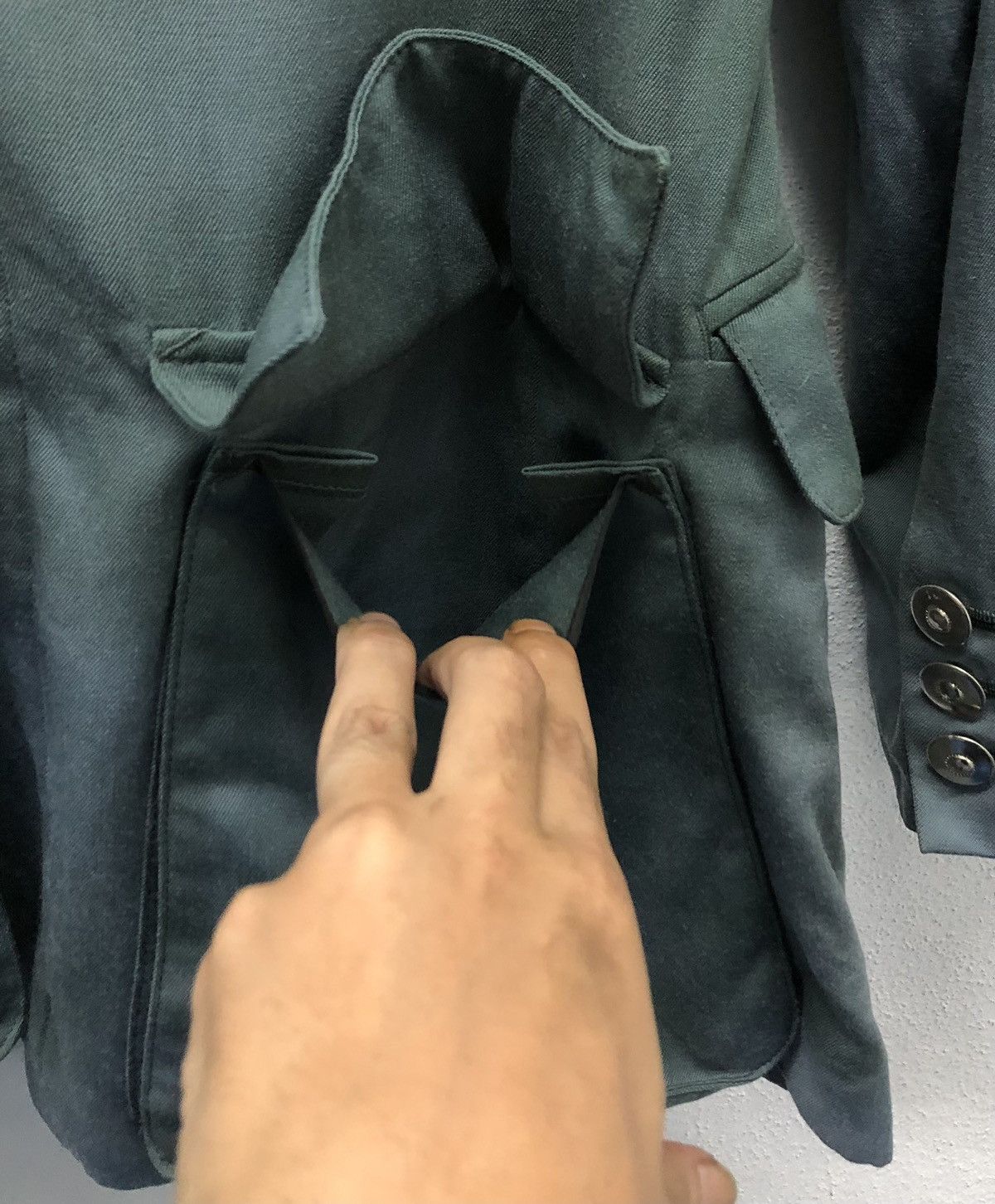 Jean Paul Gaultier Vintage Paul Jeans Gaultier Femme Wool Blazer Size M / US 6-8 / IT 42-44 - 9 Thumbnail