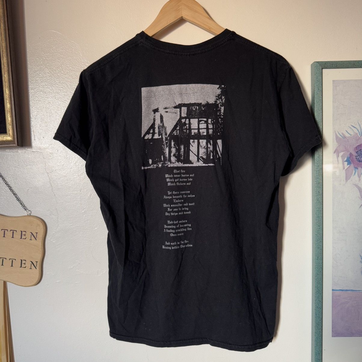 Band Tees × Gildan 2007 Burzum “Aske” tour black band tee Size US M / EU 48-50 / 2 - 4 Thumbnail