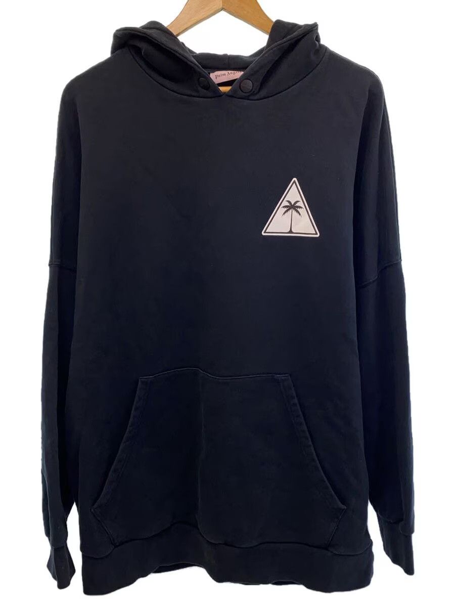Palm Angels Palm Angels Palm Icon Graphic Cotton Hoodie Black Size US XL / EU 56 / 4 - 1 Thumbnail