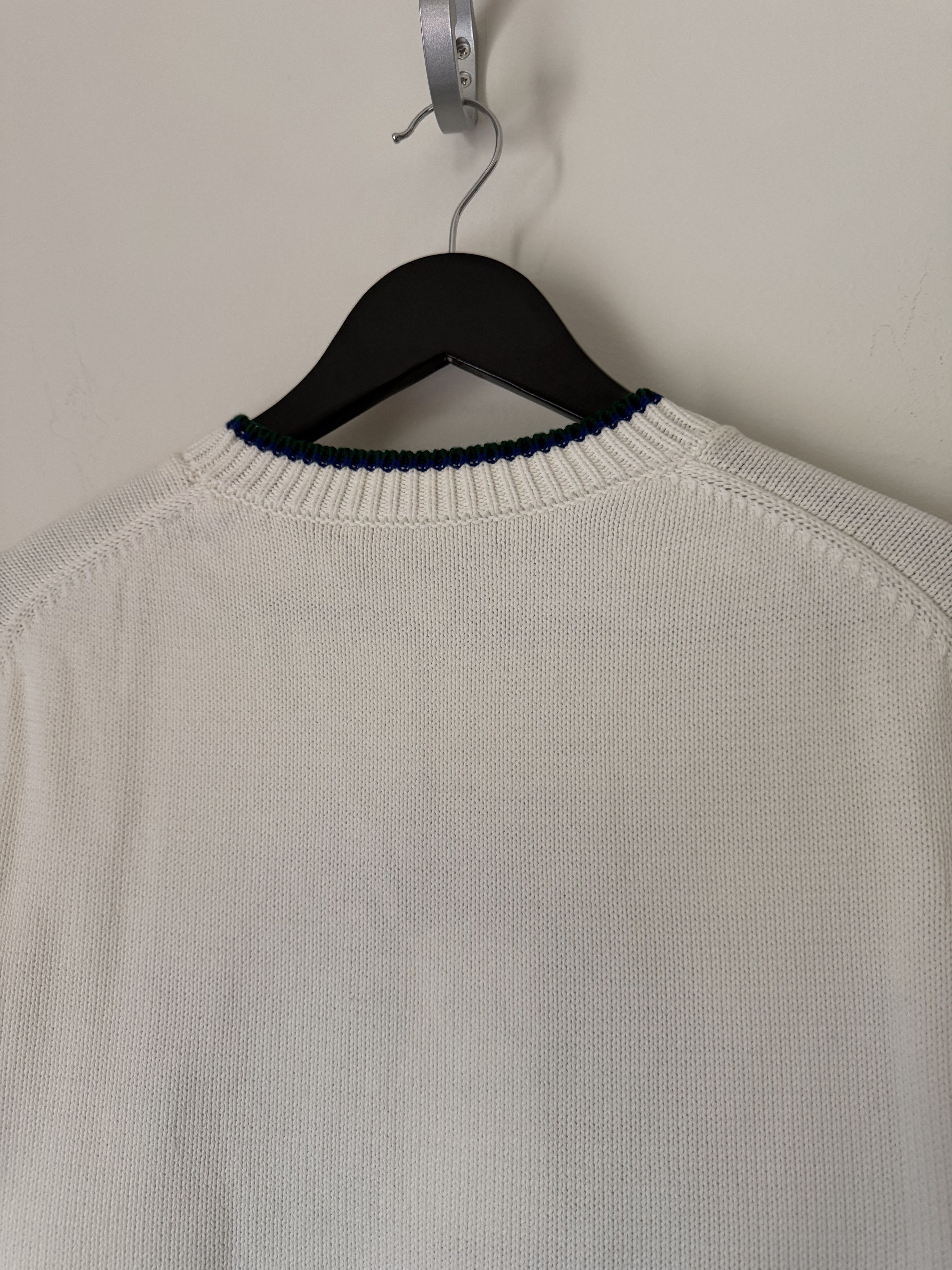 Casablanca Casablanca Casa Intarsia Sweater in White Size US M / EU 48-50 / 2 - 5 Thumbnail
