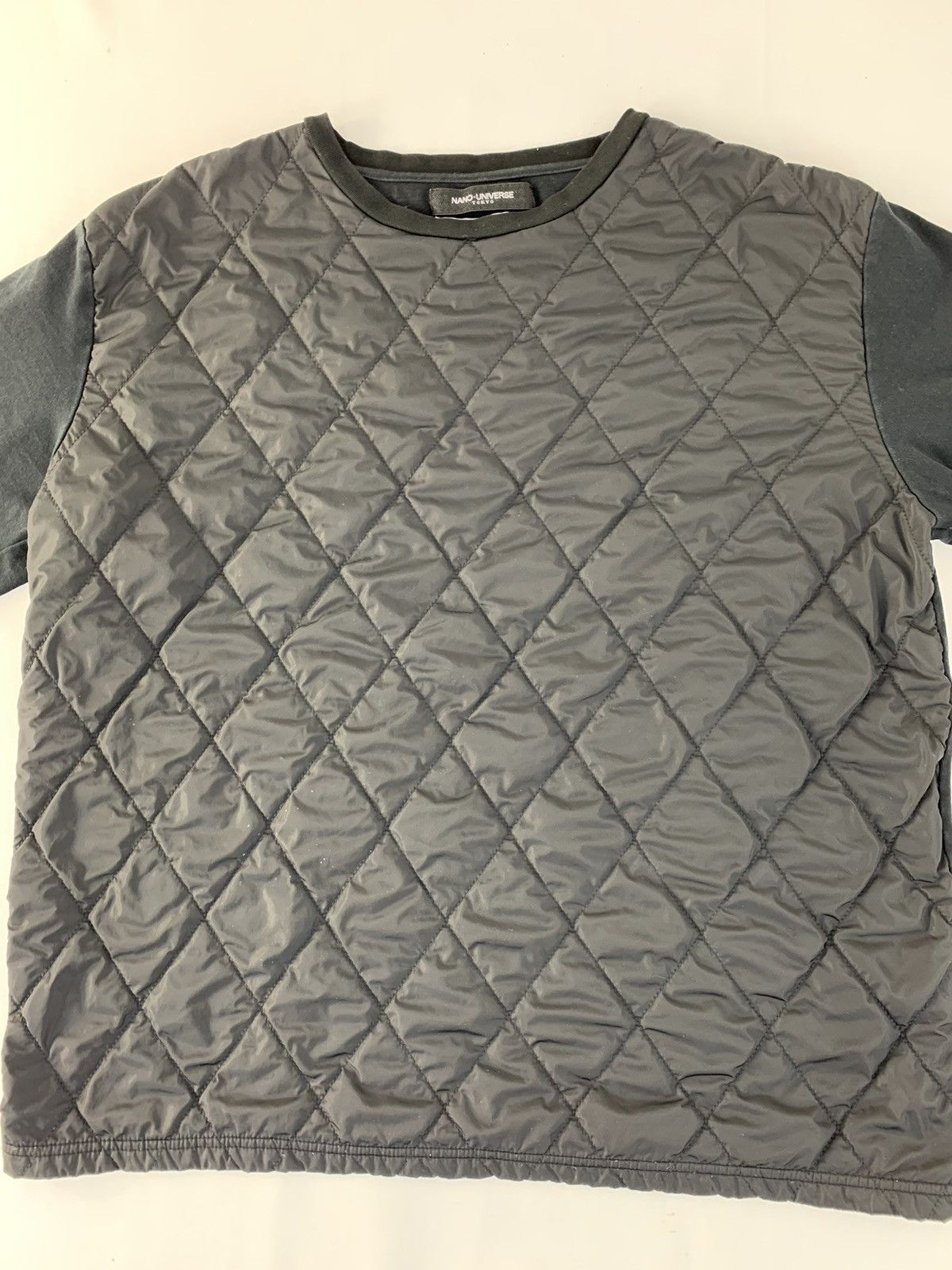 Japanese Brand LIMONTA Per Komatsu Seirin Japan Padded Sweat Tee Sweater Size L / US 10 / IT 46 - 3 Thumbnail