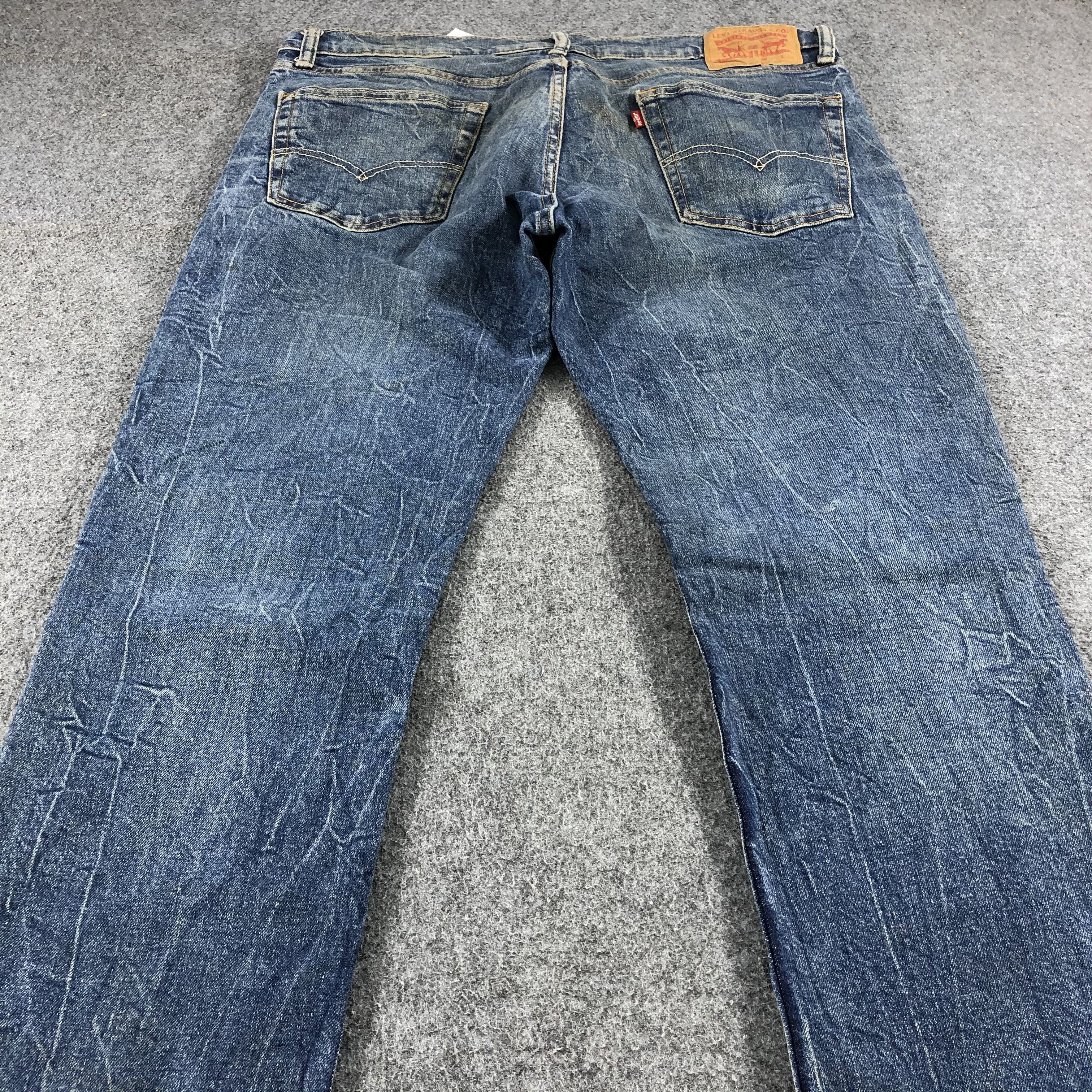 Levi's Vintage Distress Levis 511 Jeans- J1326 Size US 37 - 4 Thumbnail