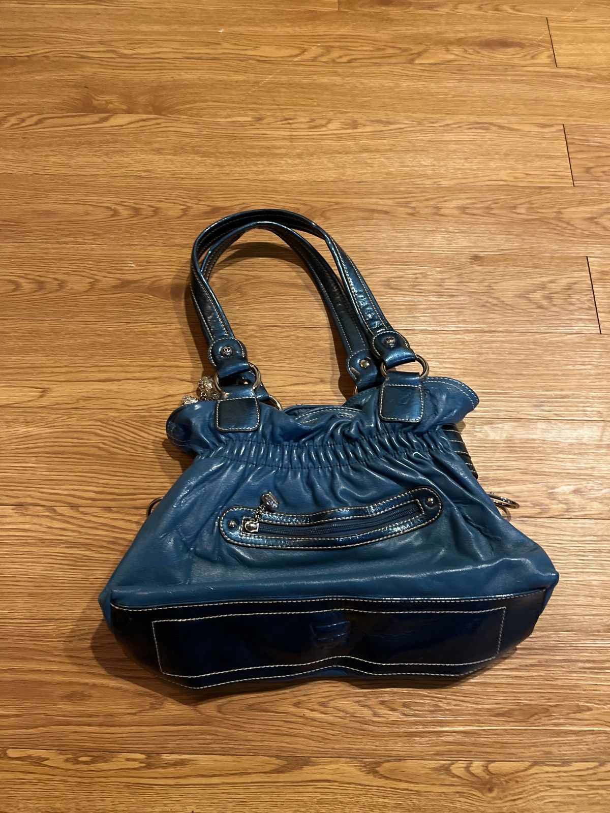 Vintage vintage y2k teal Kathy Van Zeeland purse Size ONE SIZE - 2 Thumbnail