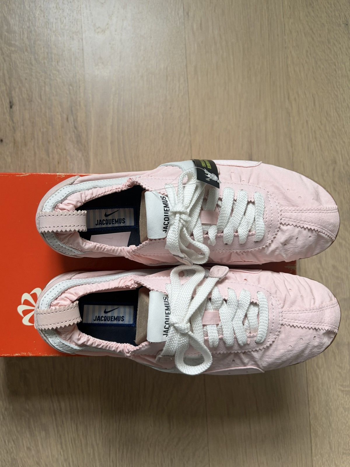 Nike Nike x Jacquemus Moon Shoe SP Aluminum Pink HV8547-601 Size US 9.5 / IT 39.5 - 3 Thumbnail