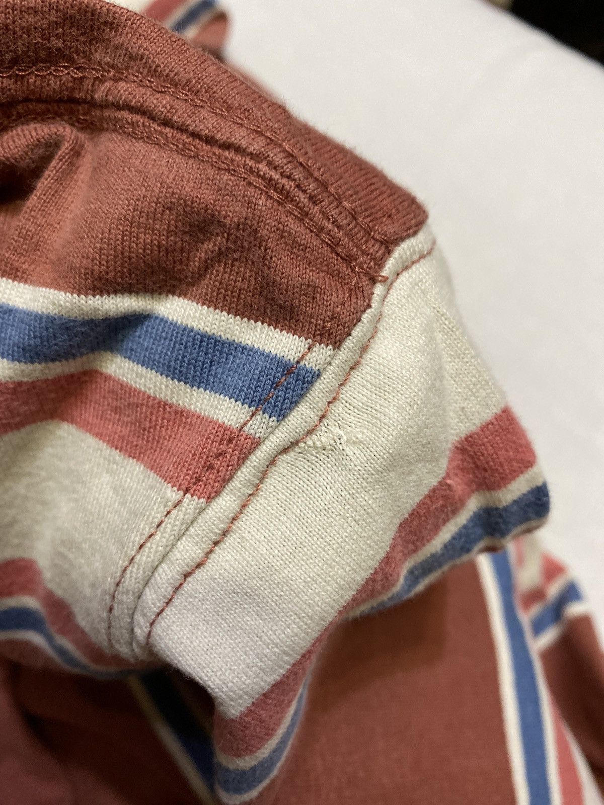 Carhartt Wip × Vintage Crazy striped Carhartt Vintage Longsleeve t shirt Work Size US M / EU 48-50 / 2 - 8 Thumbnail