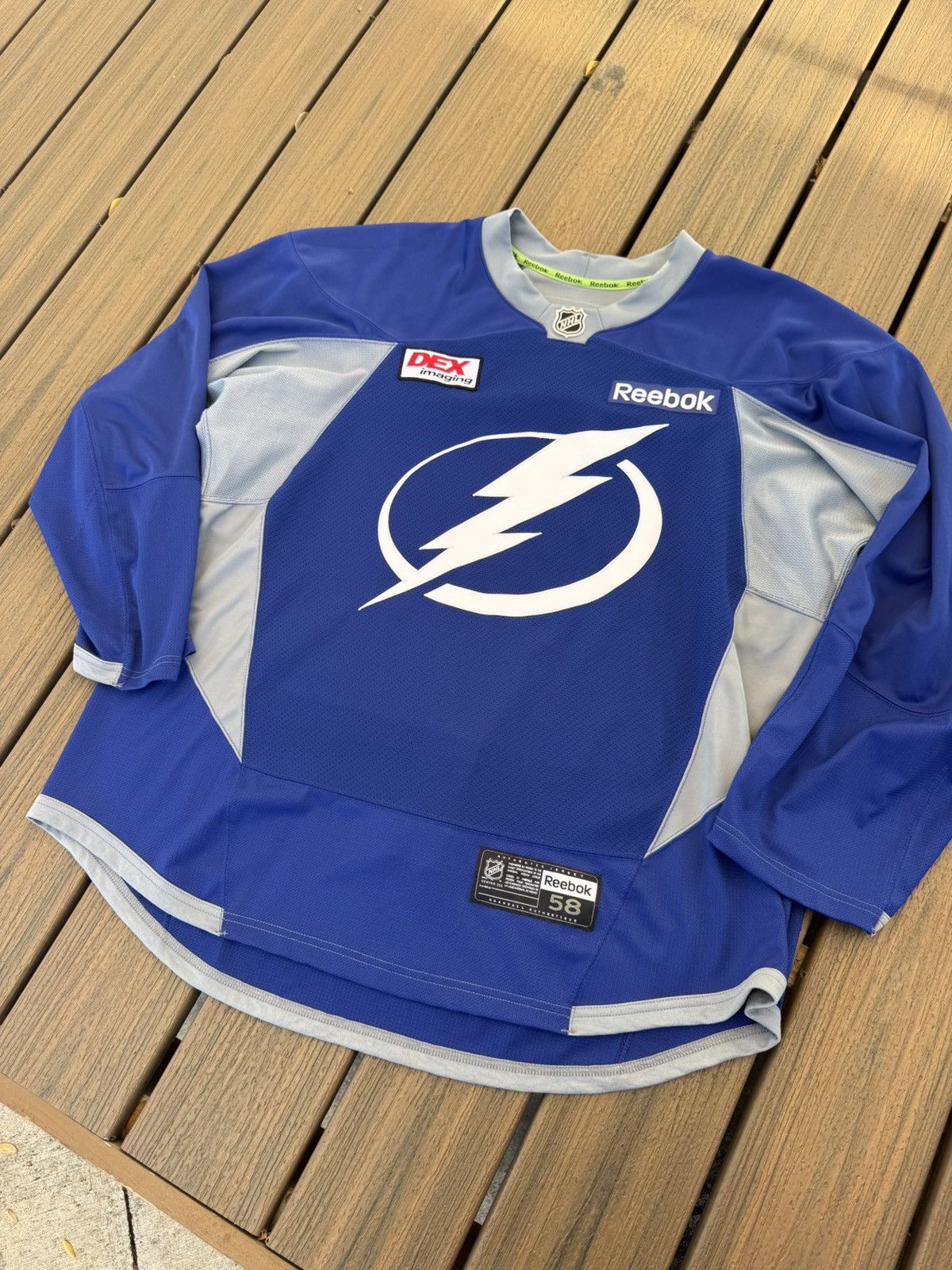Reebok Reebok Tampa Bay Lighting Hockey Jersey XXL White NHl Size US XXL / EU 58 / 5 - 1 Thumbnail