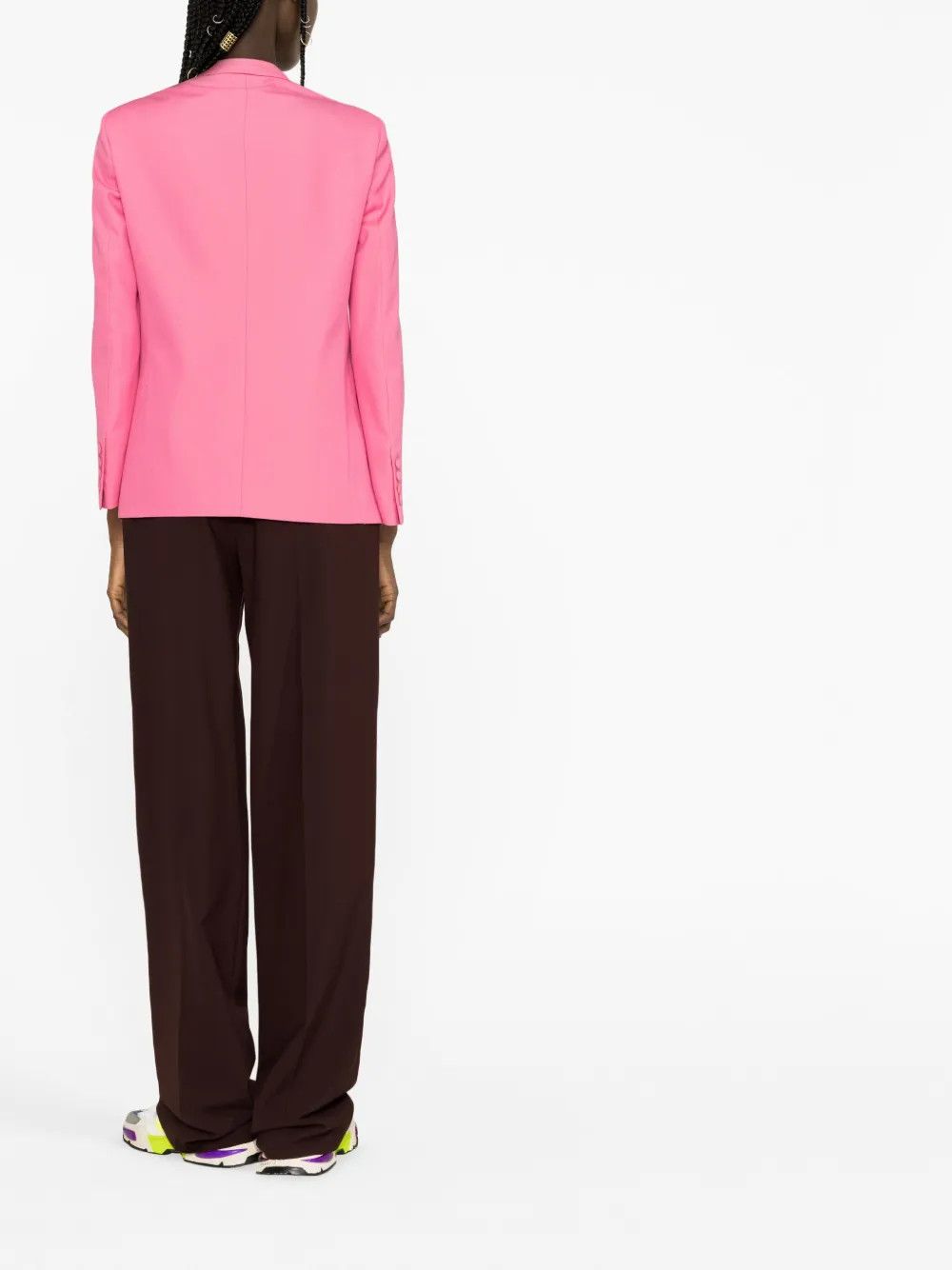 Palm Angels o1y1125 Blazer in Pink Size S / US 4 / IT 40 - 3 Thumbnail