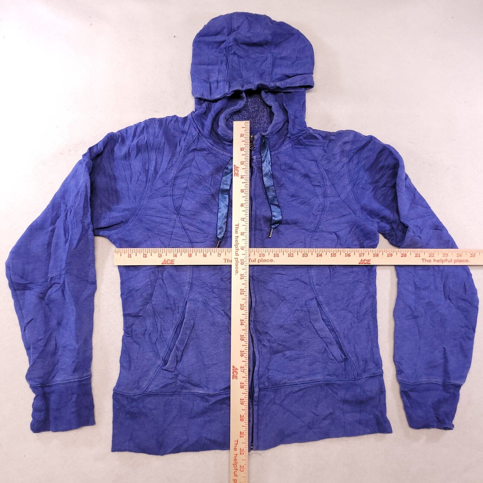 Champion Champion Long Sleeve Zip Up Hoodie Womens Size Medium M Blue Size M / US 6-8 / IT 42-44 - 9 Thumbnail