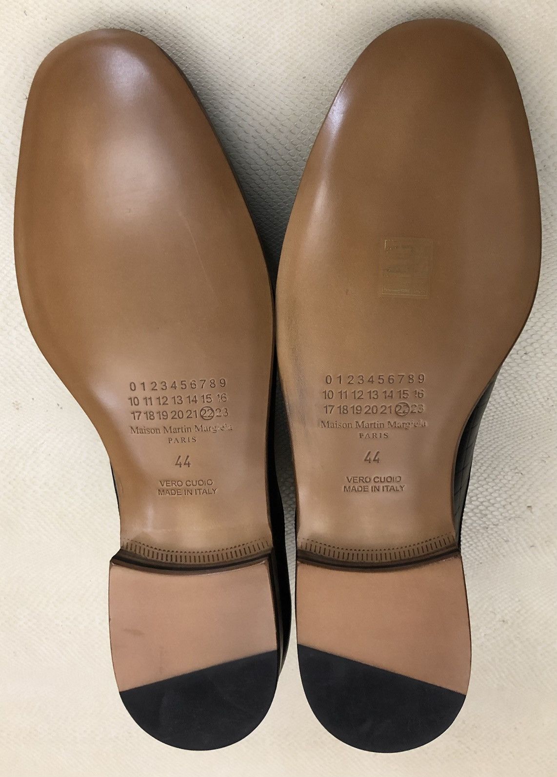 Maison Margiela Maison Margiela 22 🇮🇹 black matrix laser cut derby 44 NEW Size US 11 / EU 44 - 8 Thumbnail