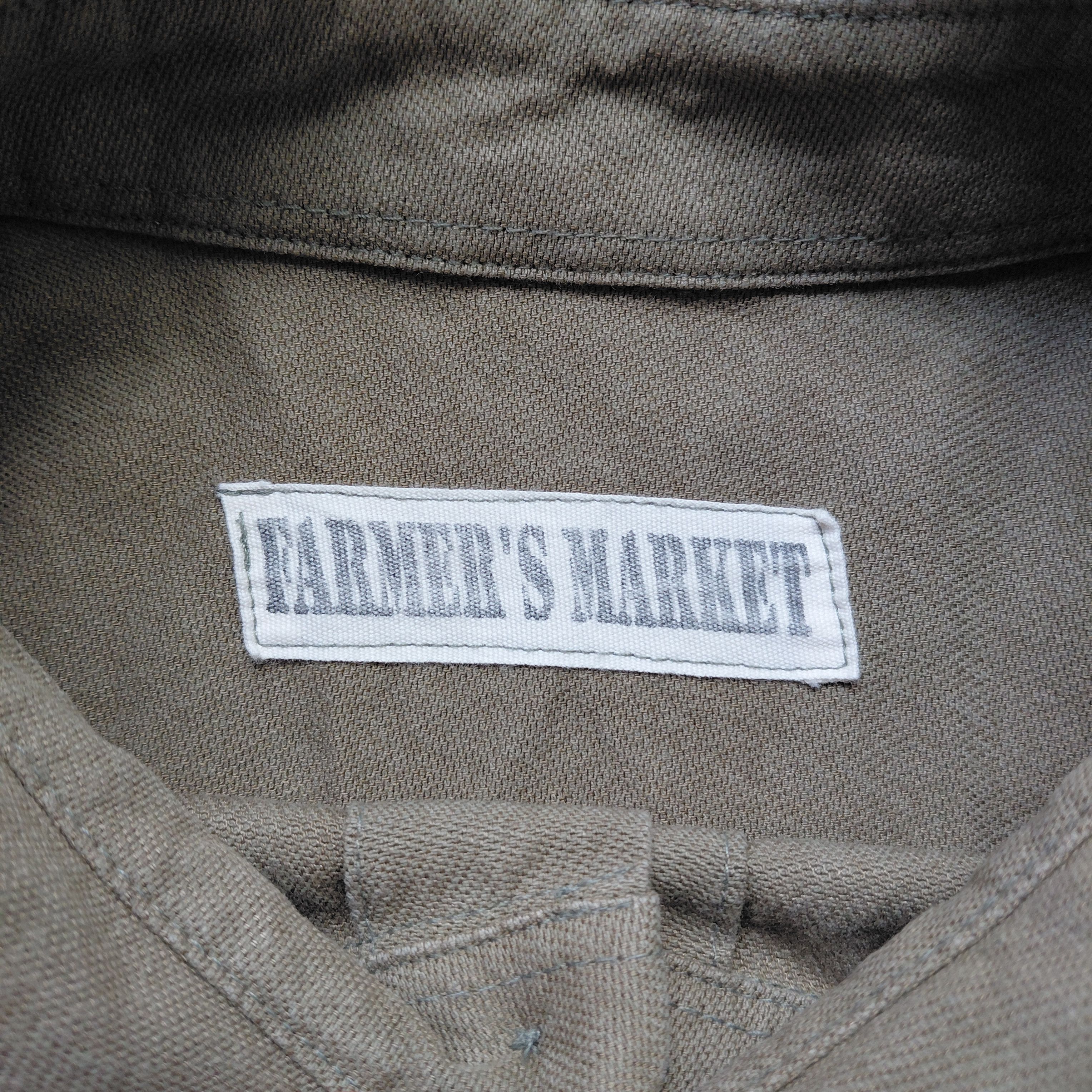 Other Vintage Farmer'S Market Oversize Big Pocket Shirt Size US L / EU 52-54 / 3 - 4 Thumbnail