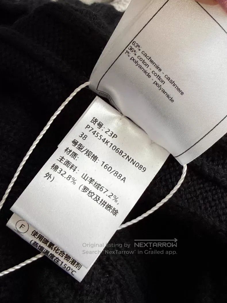 Chanel Chanel Pink white-edged knitted cashmere sleeveless dress Size XS / US 0-2 / IT 36-38 - 6 Thumbnail