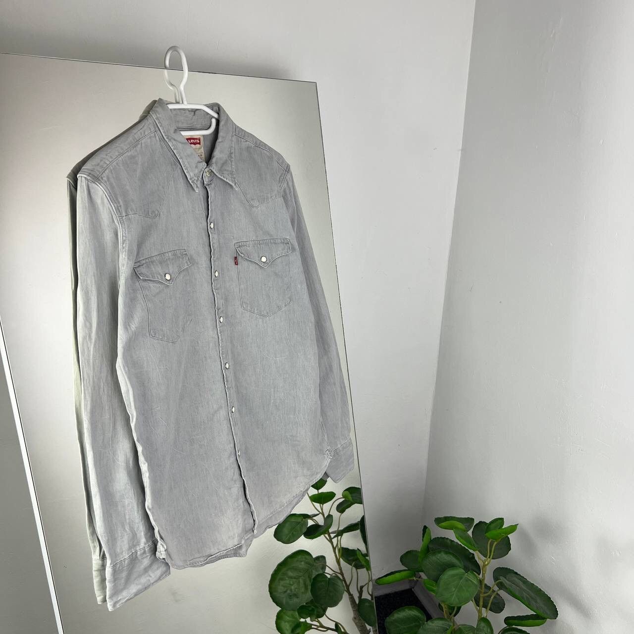 DENIM TEARS × Levi's Denim Tears x Levis Peace Patchwork Button Up
