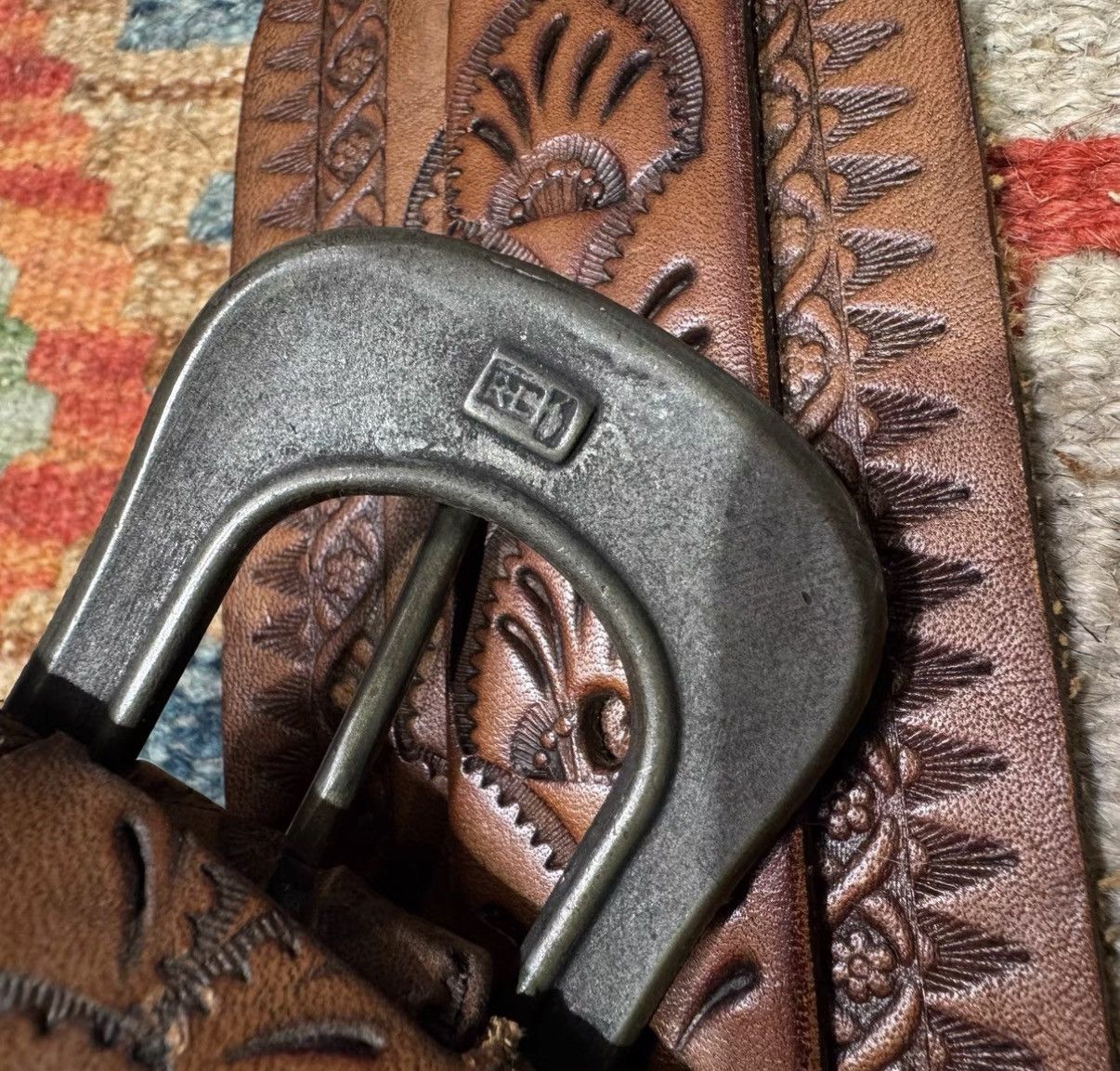 Polo Ralph Lauren Polo Ralph Lauren Western Engraved Belt K22 Size ONE SIZE - 5 Thumbnail