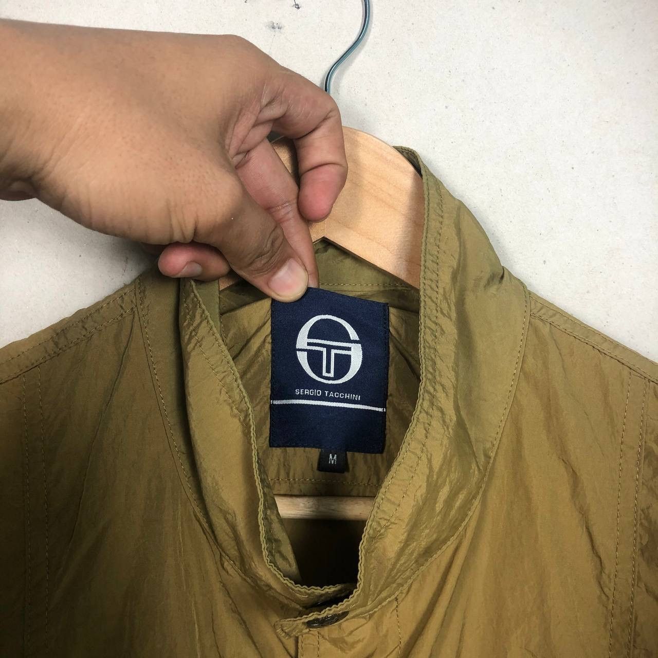 Sergio Tacchini Vintage 90s Sergio Tacchini Sweater Windbreaker Size US M / EU 48-50 / 2 - 6 Thumbnail