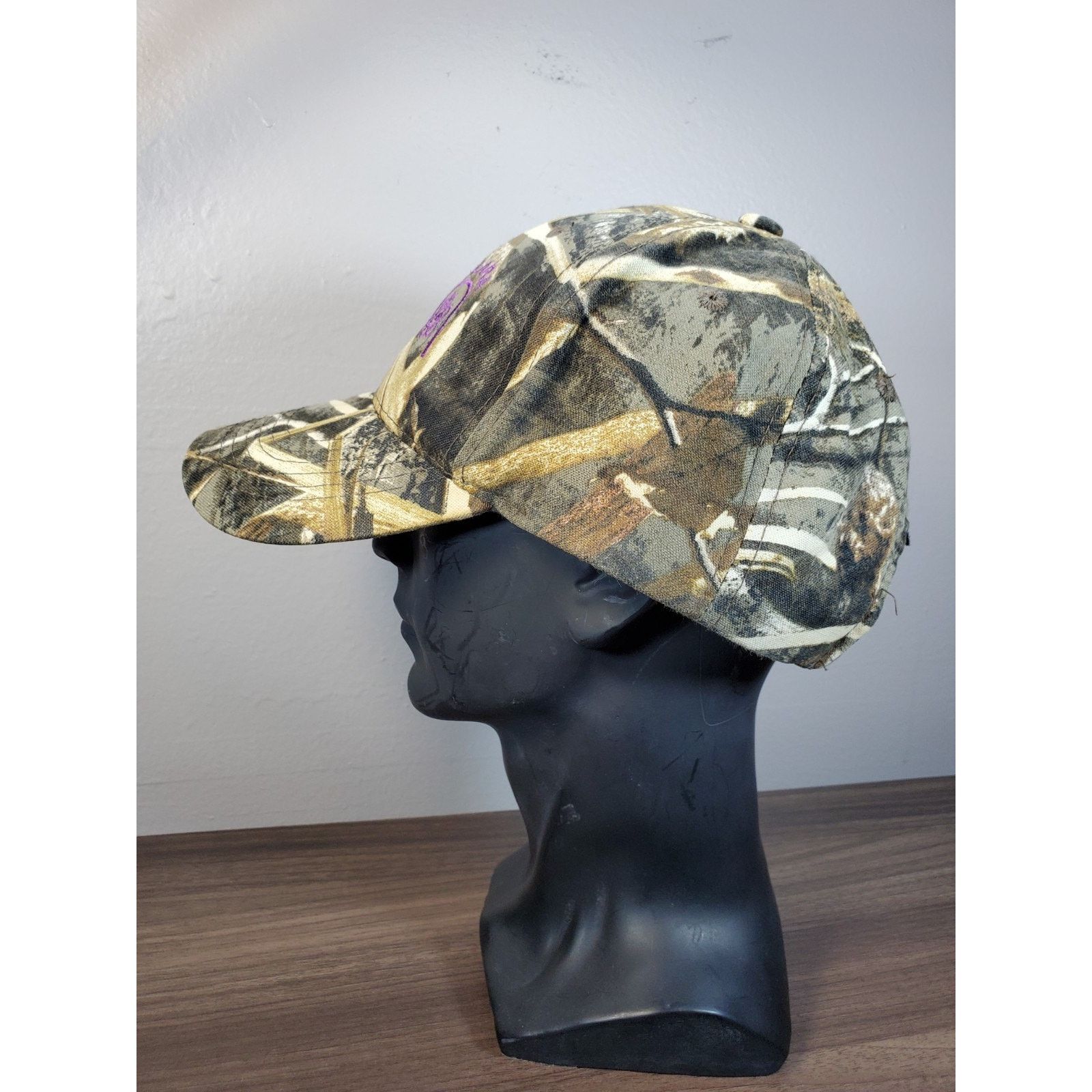 Realtree × Vintage Clinton Power Station Nuclear Power Hat Camo Cap ALARA Size ONE SIZE - 7 Thumbnail