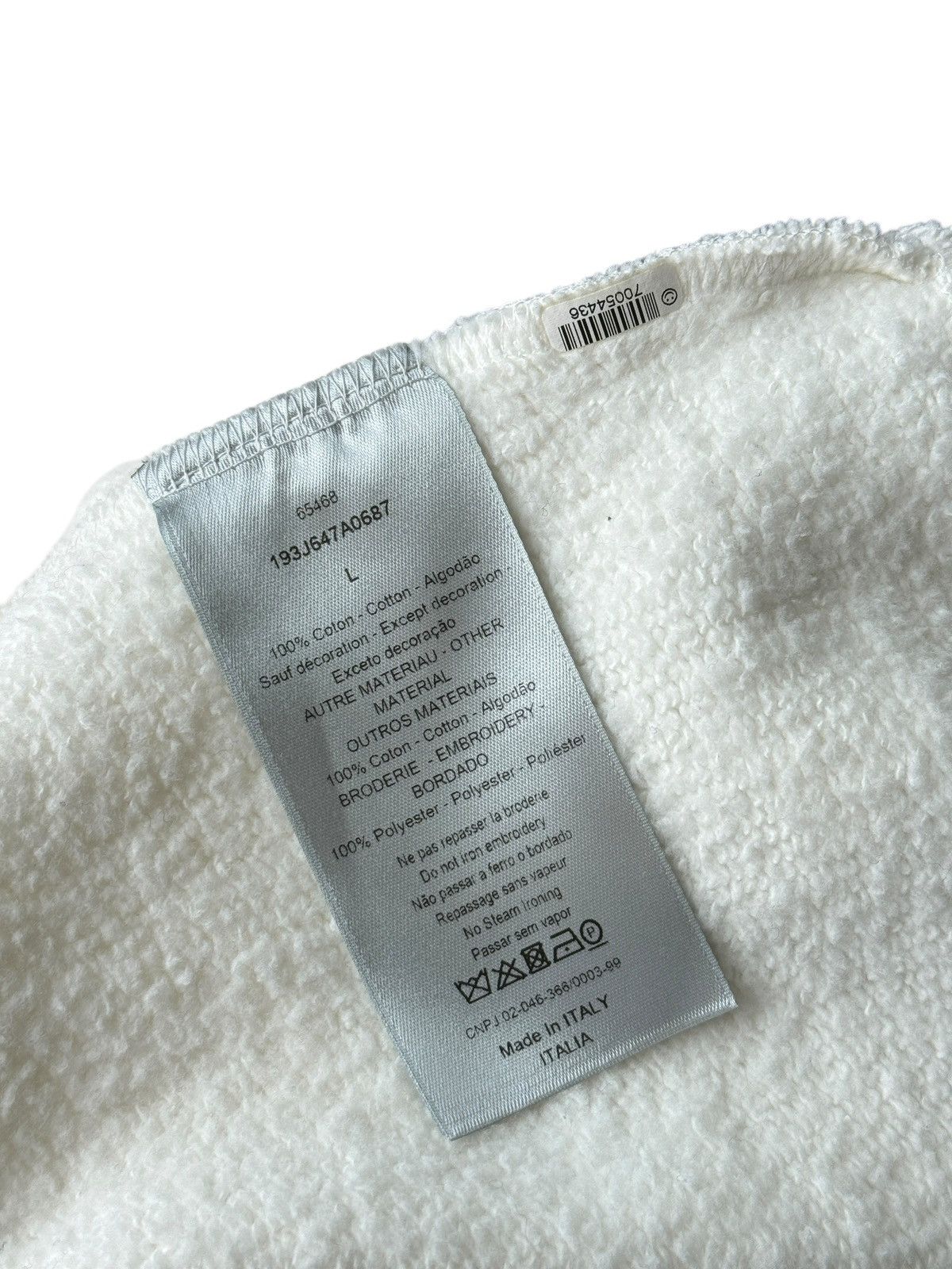 Dior Christian Dior x Kenny Scharf College Sweatshirt Hoodie Size US L / EU 52-54 / 3 - 8 Thumbnail
