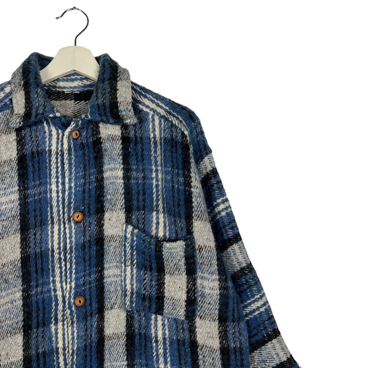 Vintage 🔥 VINTAGE PLAID WOOL JACKET Size US L / EU 52-54 / 3 - 6 Thumbnail