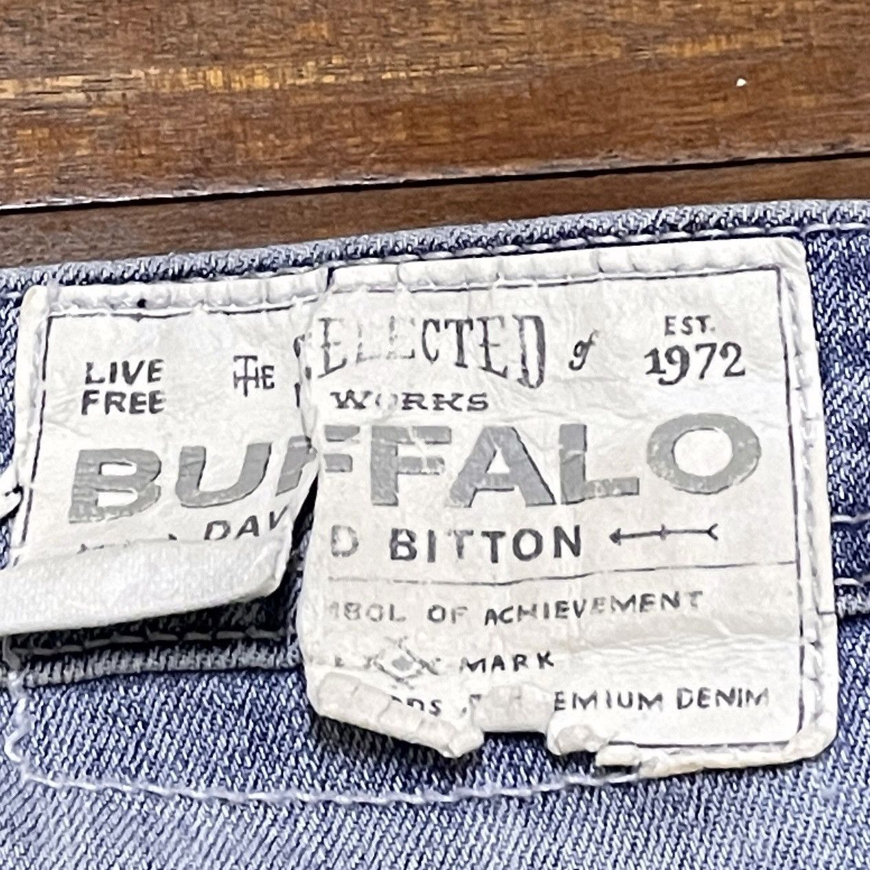 Buffalo David Bitton × Vintage Rare Design Vintage Brand Buffalo David Bitton Jeans 2000s Size US 34 / EU 50 - 9 Thumbnail
