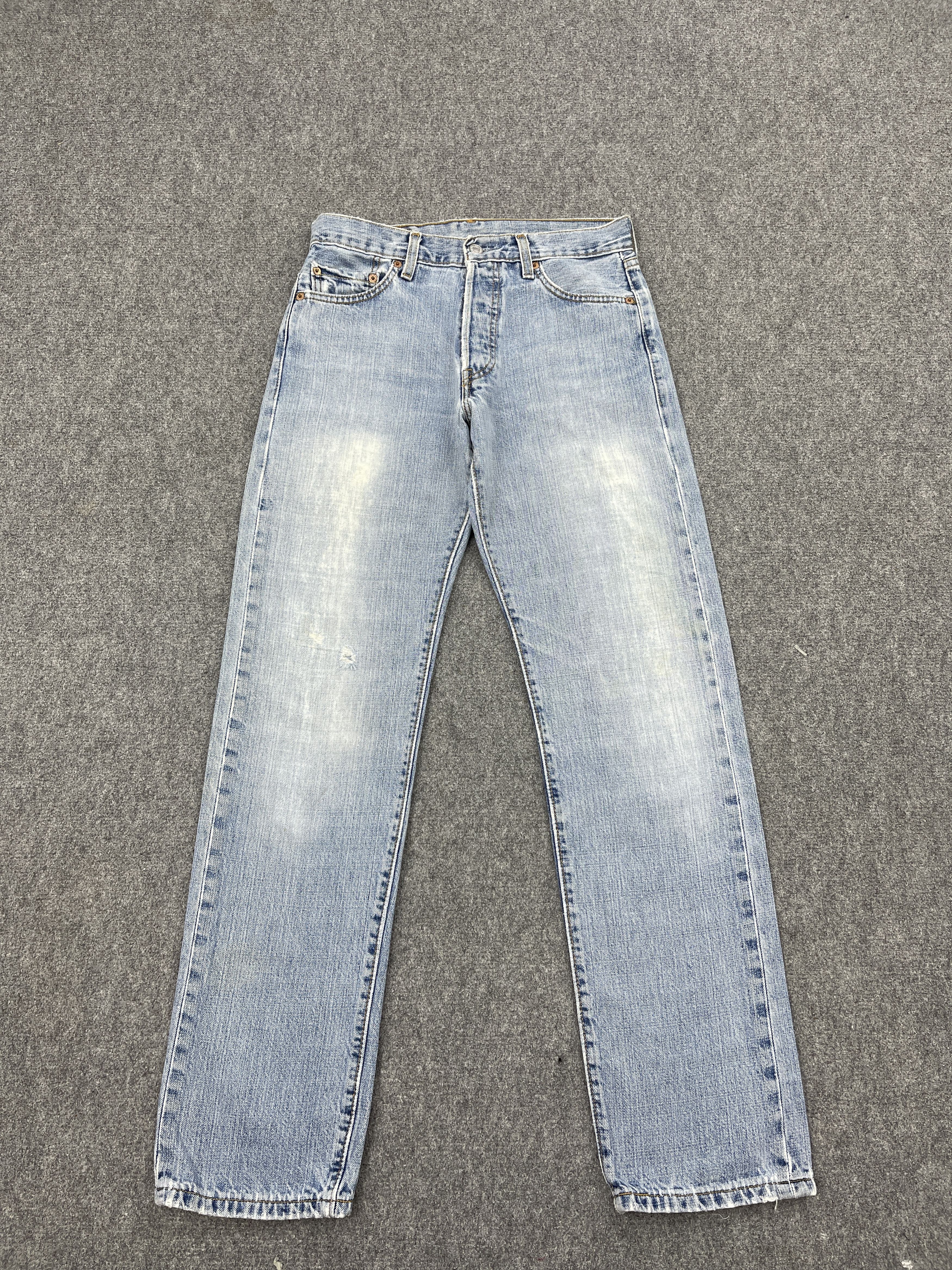 Levi's × Vintage Light Washed Vintage 90s Levi's 501 Jeans Size US 29 - 1 Thumbnail