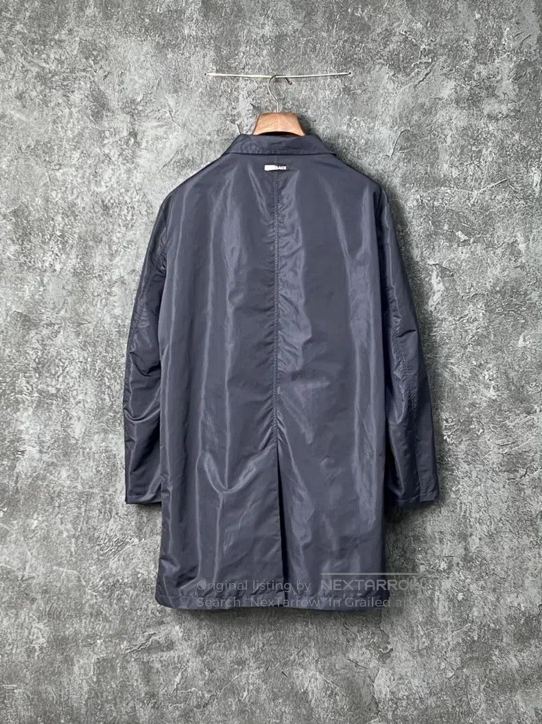 Versace Versace Leather label small logo trench coat on the back Size US XL / EU 56 / 4 - 2 Thumbnail