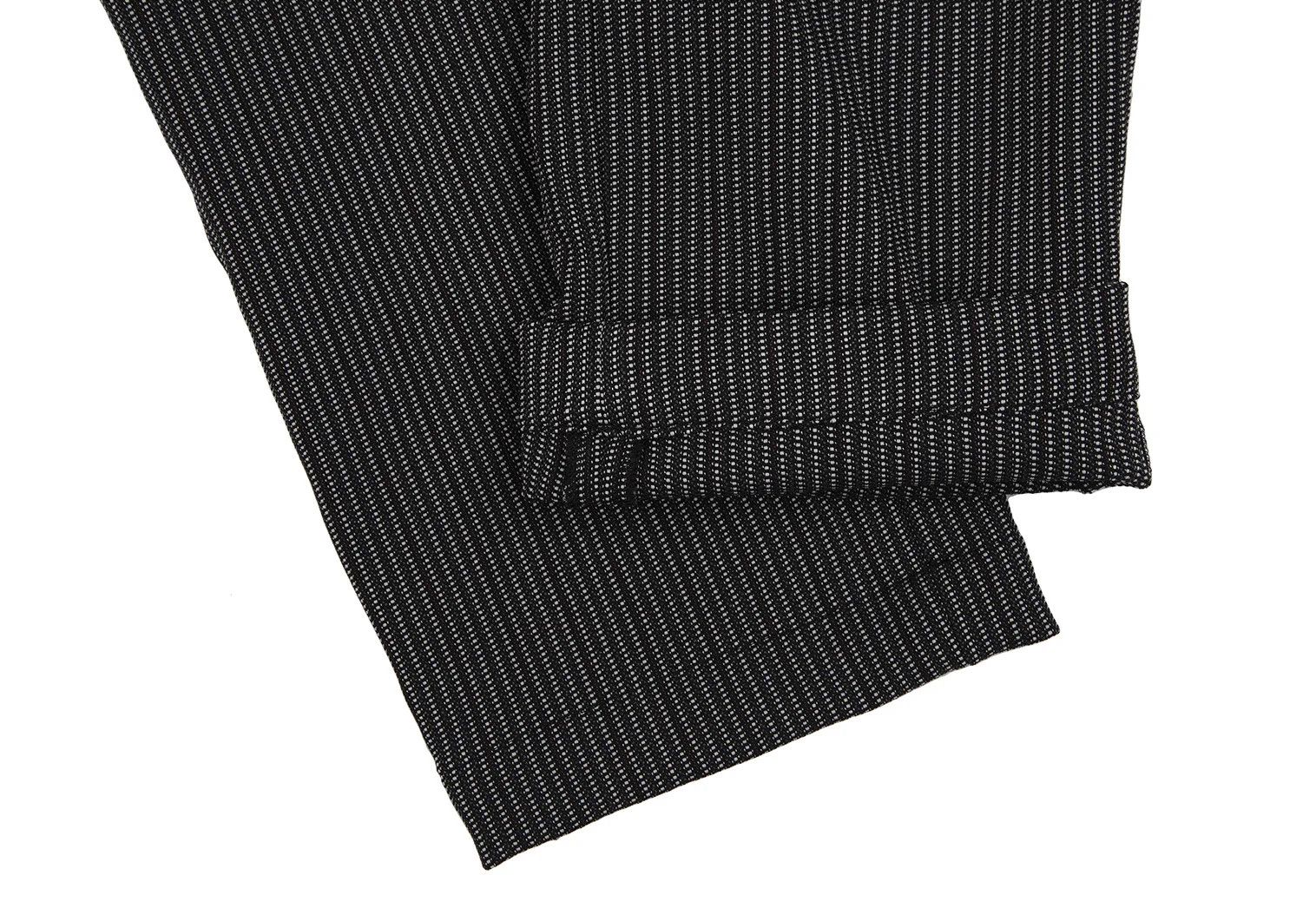 Junya Watanabe Polyester Striped Hip Cut Pants in Charcoal XS Size US 30 / EU 46 - 8 Thumbnail