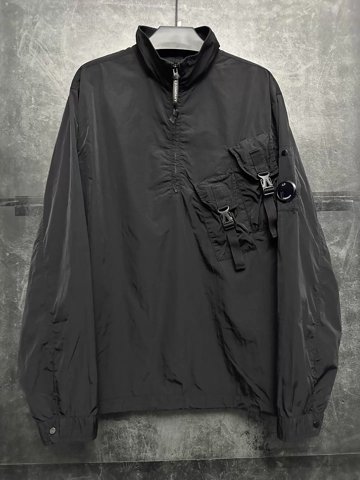 C.P. Company CP Company Metal Nylon Half-Zip Gun Bag Jacket Black L Size US L / EU 52-54 / 3 - 2 Thumbnail