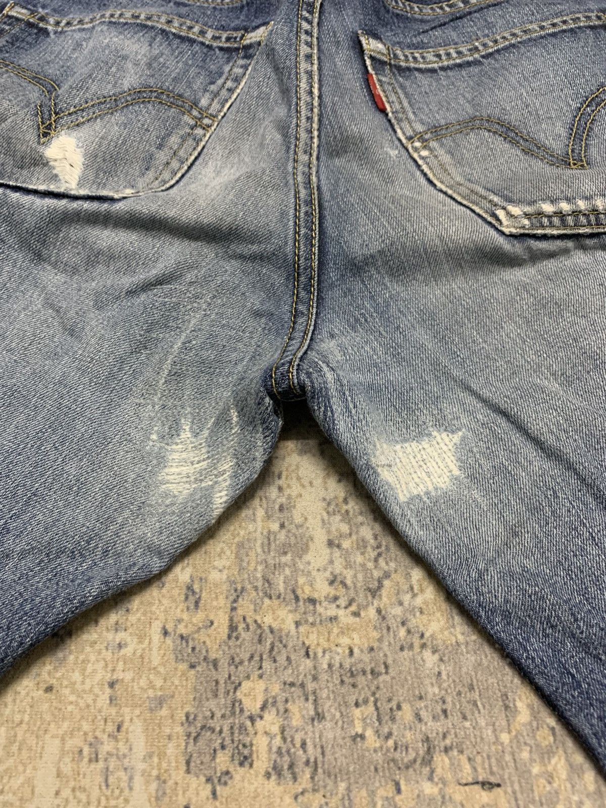 Levi's Vintage Levis 502 Distressed Denim Jeans Size US 30 / EU 46 - 16 Thumbnail
